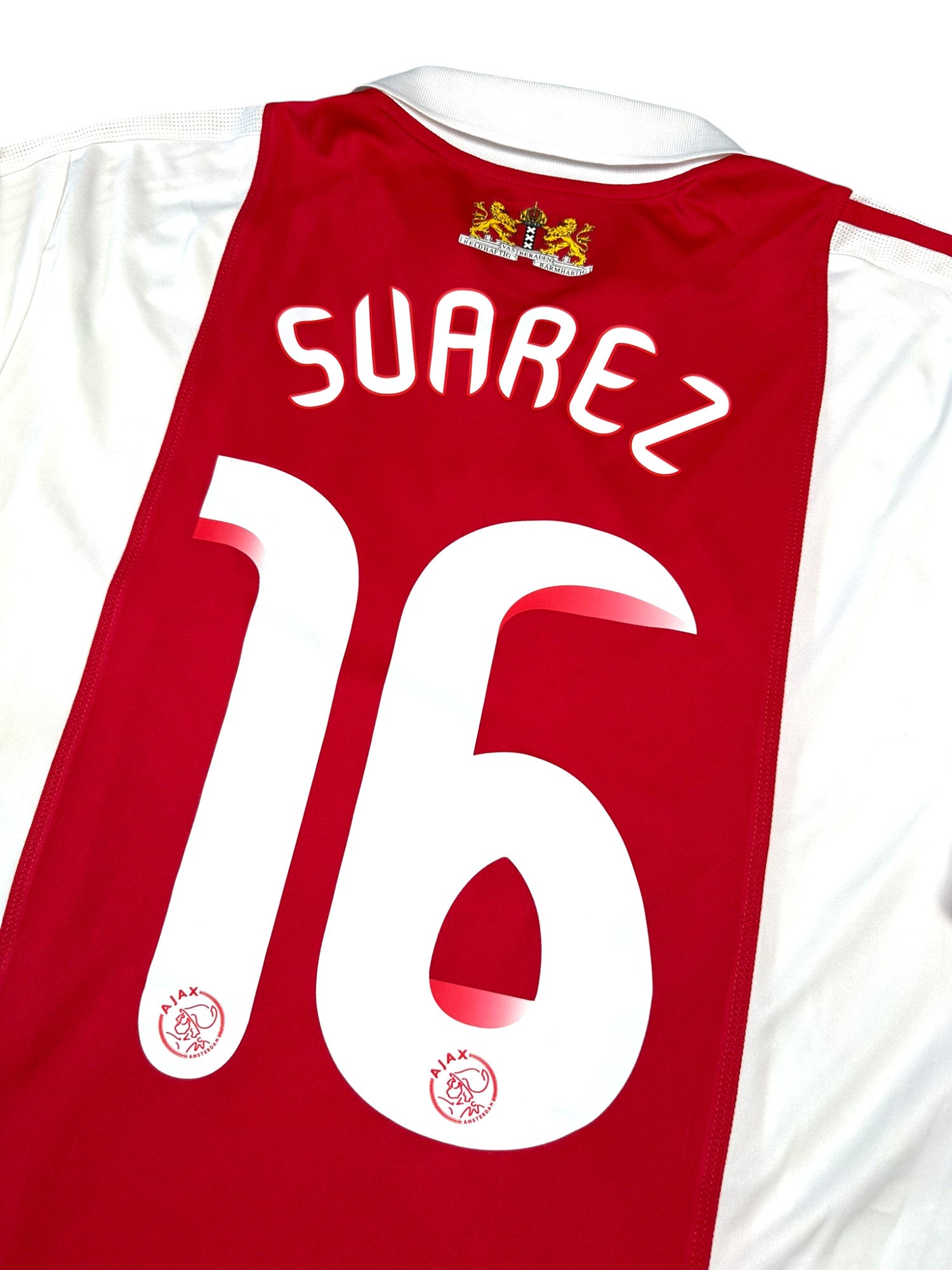 Ajax Amsterdam 2009-10 "Luis Suárez" Heim Trikot L adidas