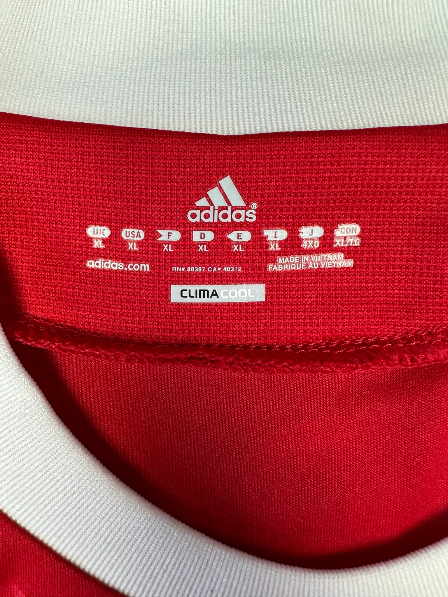 Ajax Amsterdam 2010-11 "Luis Suárez" Heim Trikot XL adidas