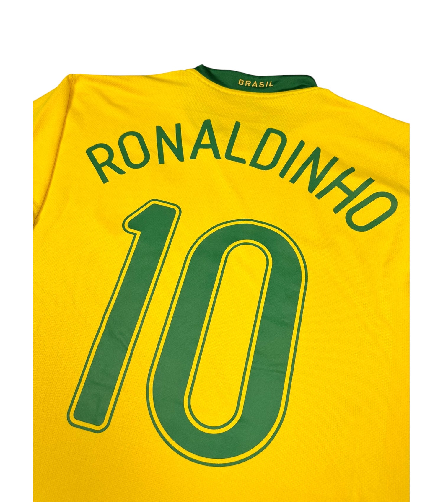 Brasilien 2006-08 "Ronaldinho" Heim Trikot L nike