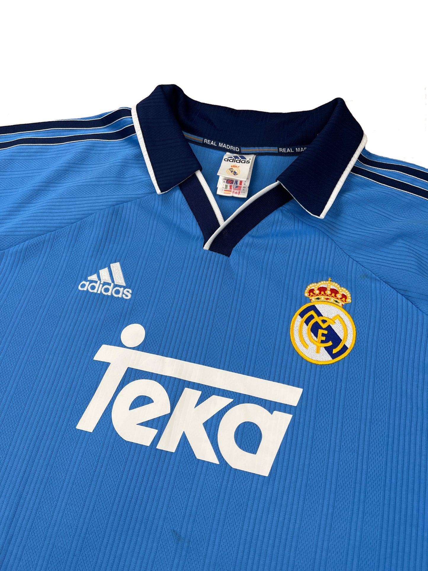 Real Madrid 1999-01 "McManaman" Auswärts Trikot XL adidas