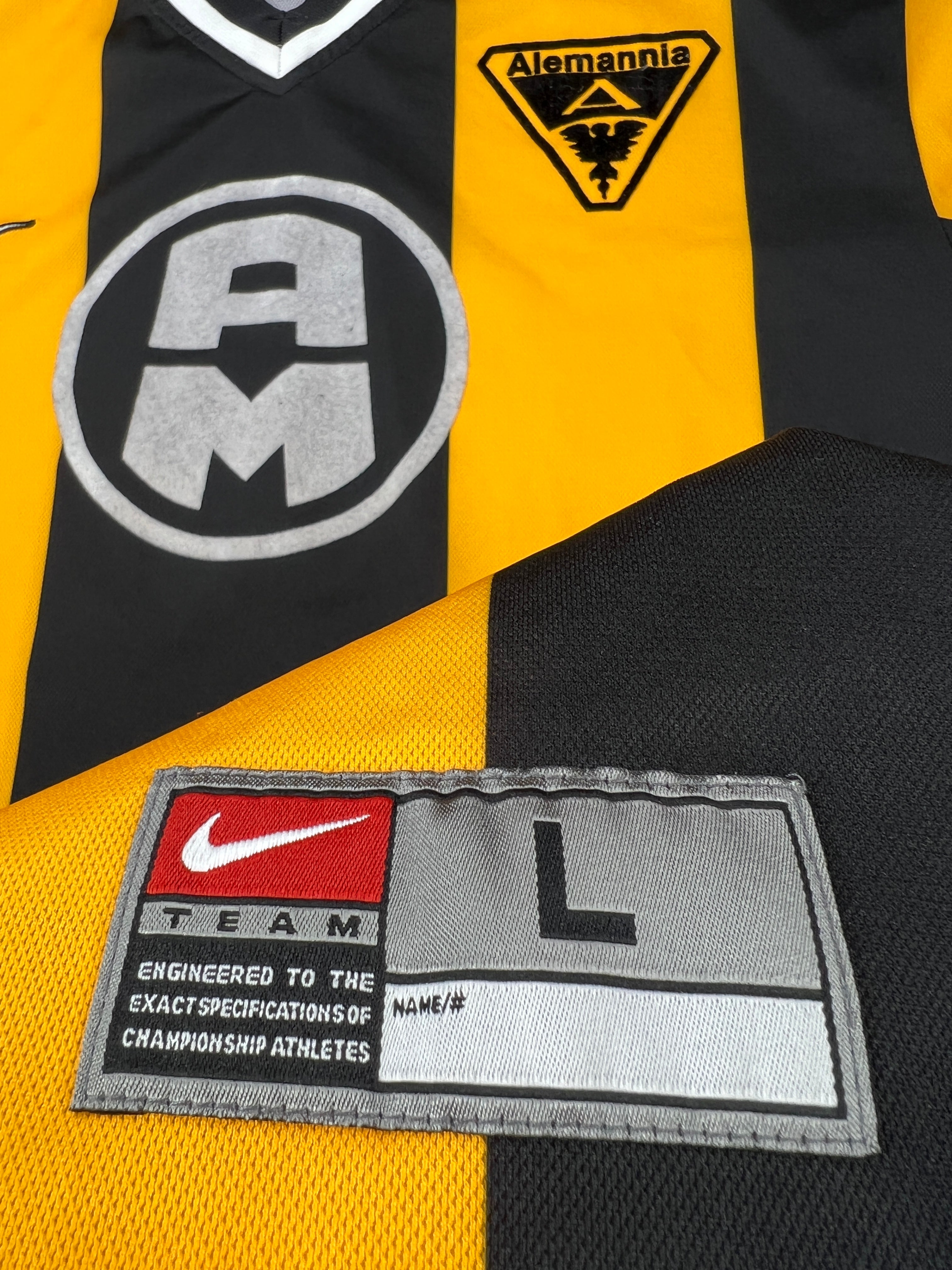 Alemannia Aachen 2000-01 Heim Trikot L nike