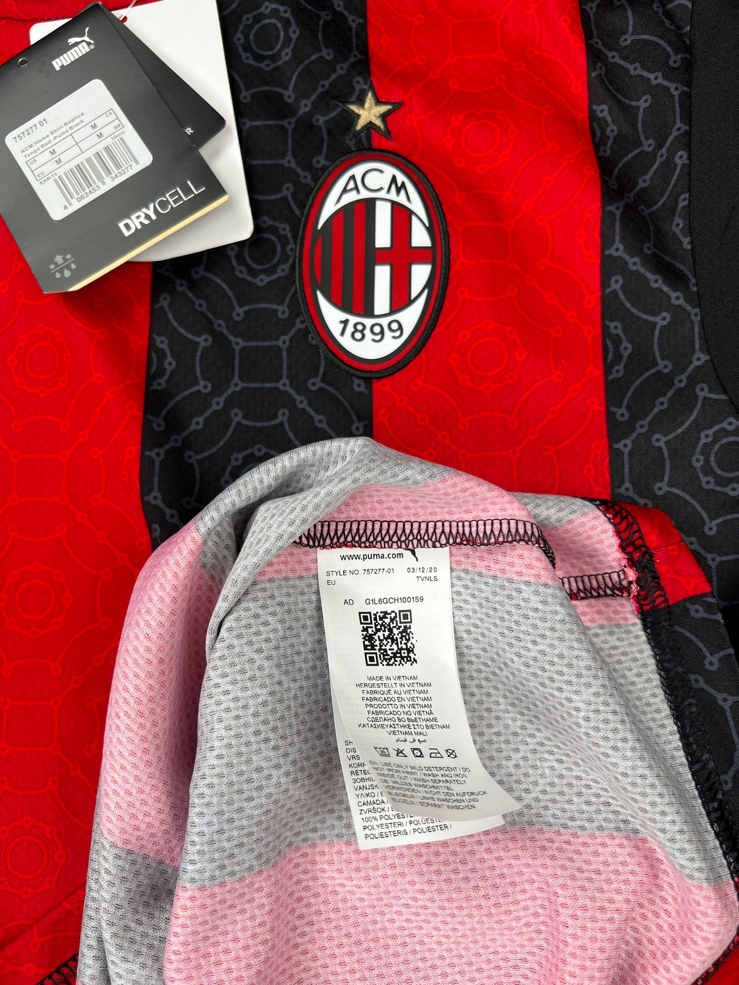 AC Mailand 2020-21 Heim Trikot M puma