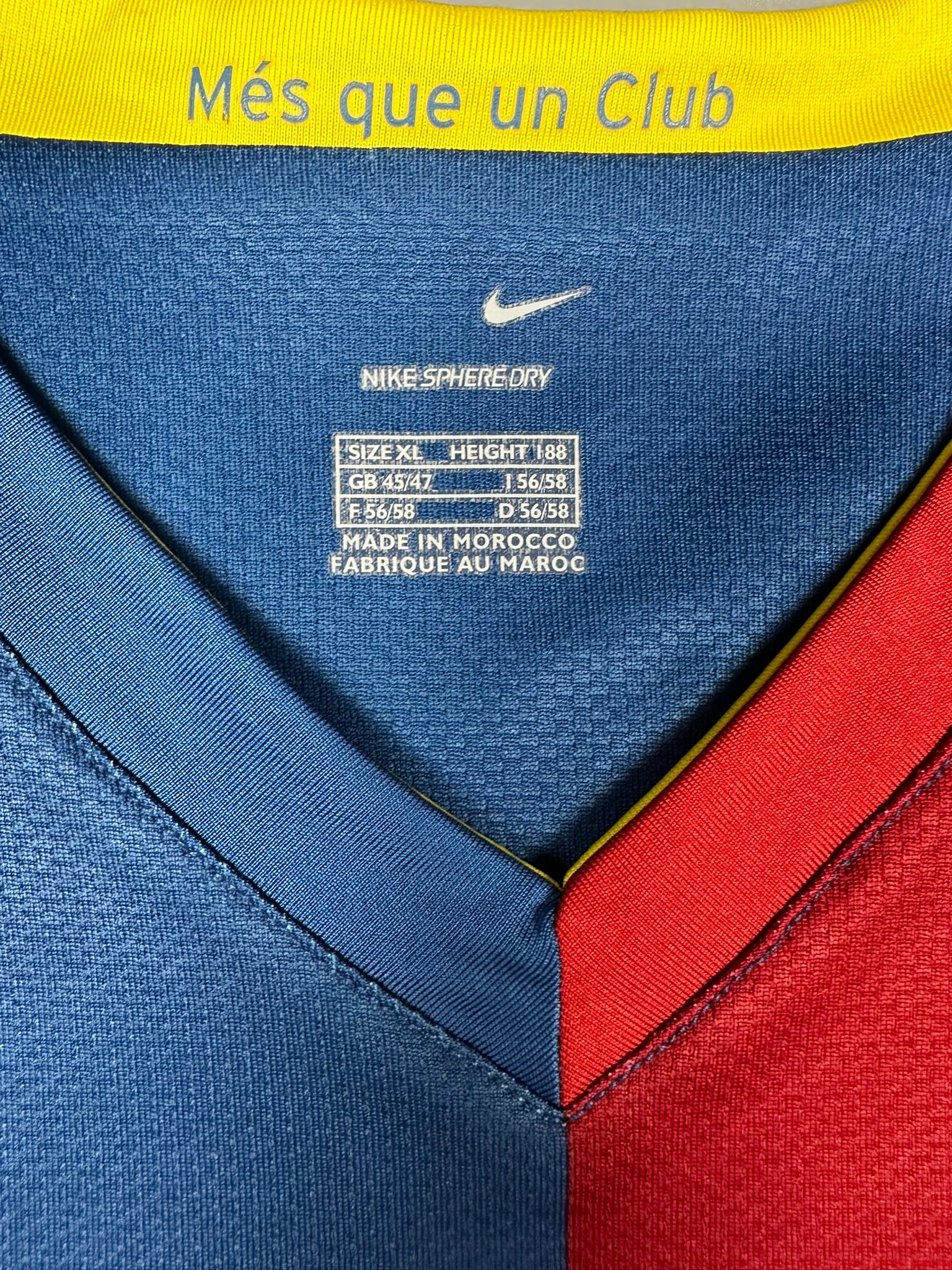 Barcelona 2006-07 "Ronaldinho" Heim Trikot XL nike