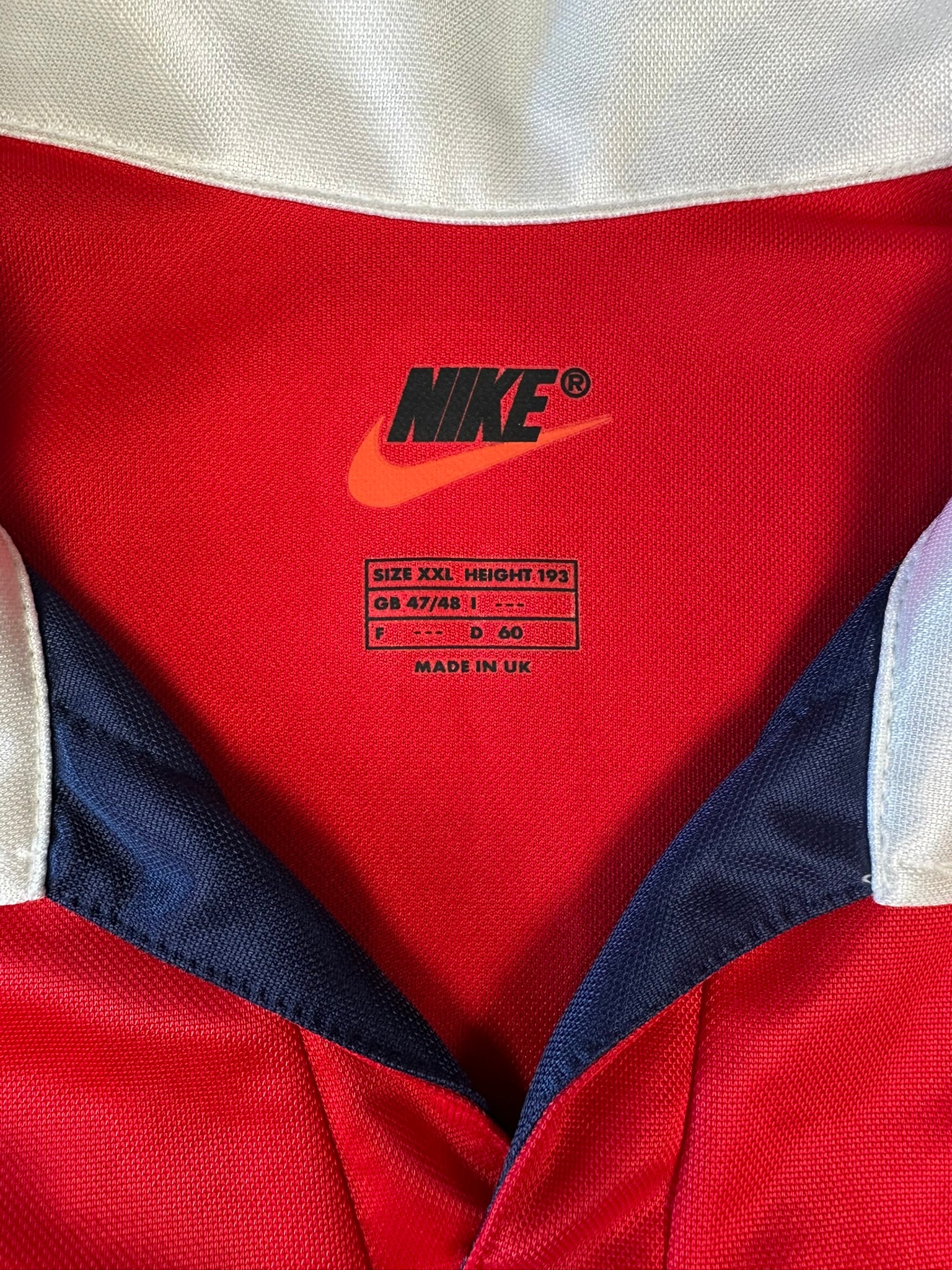Arsenal 1998-99 Heim Trikot XXL nike