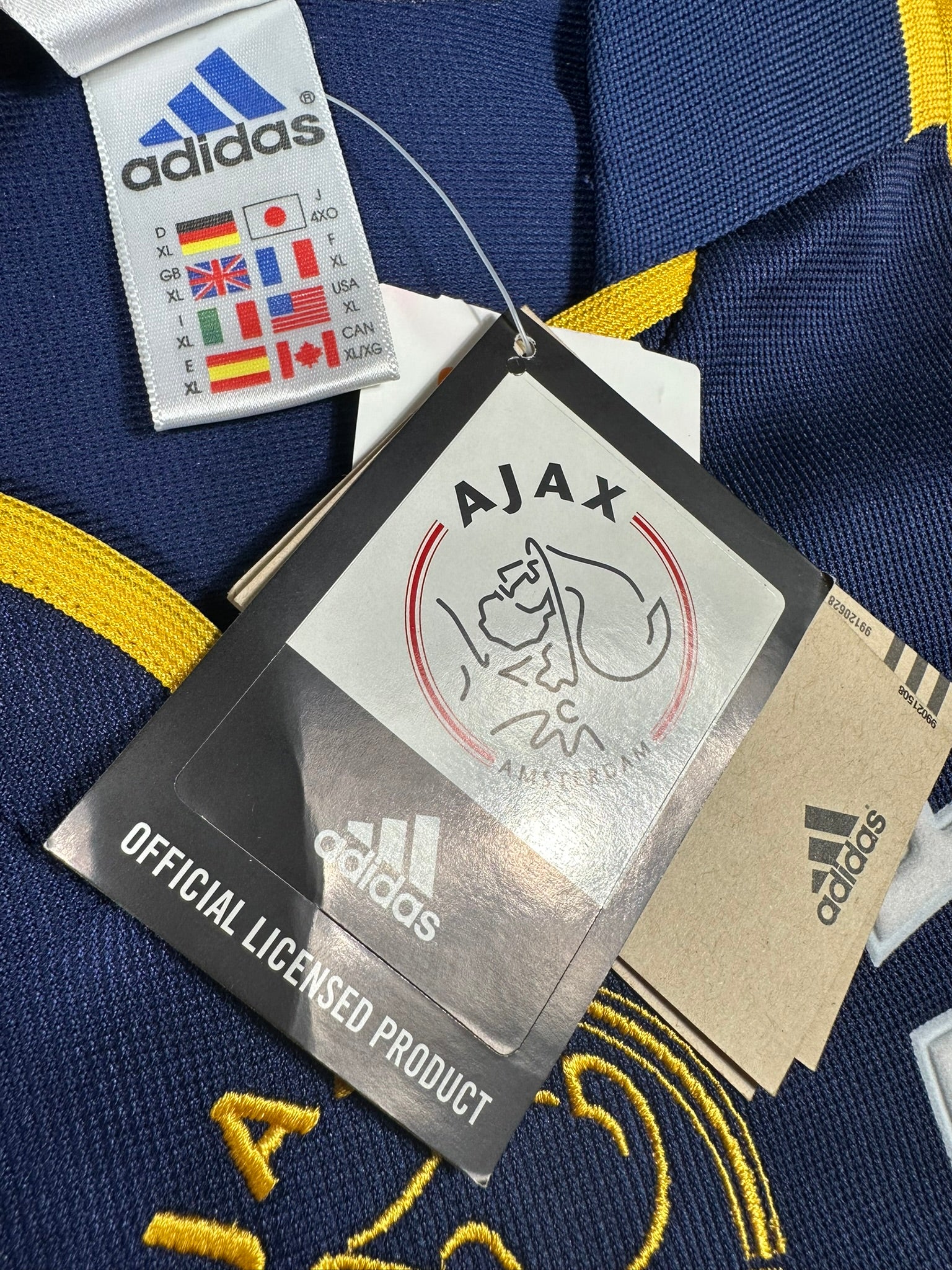 Ajax 2000-01 Auswärts Trikot XL adidas