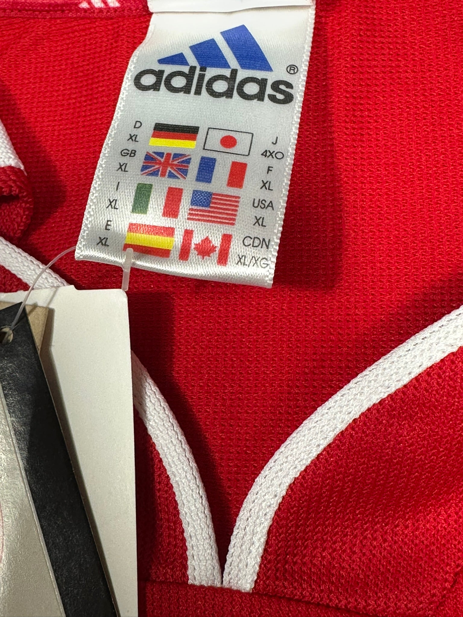 Ajax 2000-01 Heim Trikot XL adidas