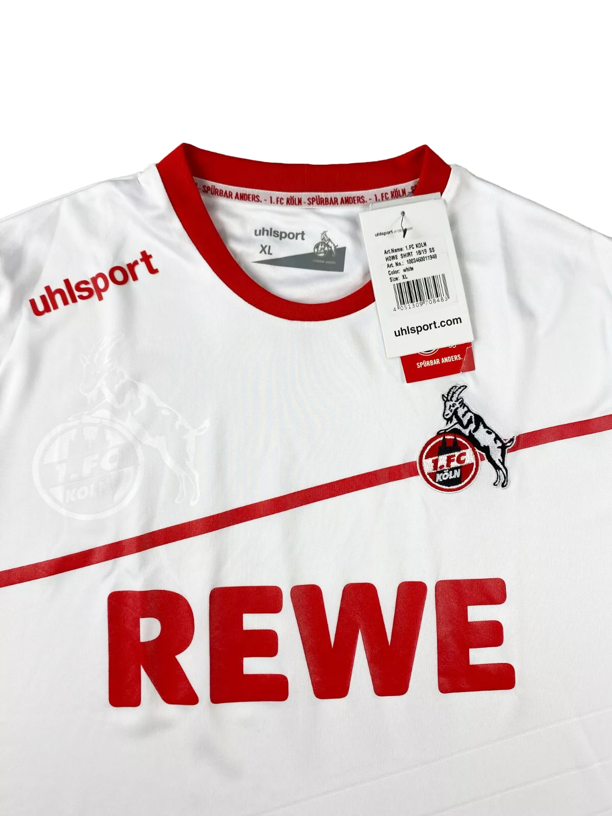 1.FC Köln 2018-19 Heim Trikot XL uhlsport