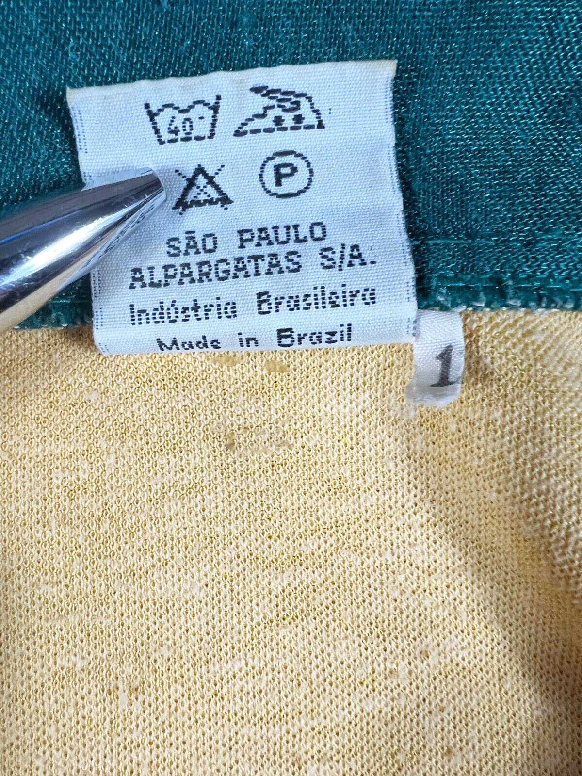 Brasilien 1986 Heim Trikot M Topper