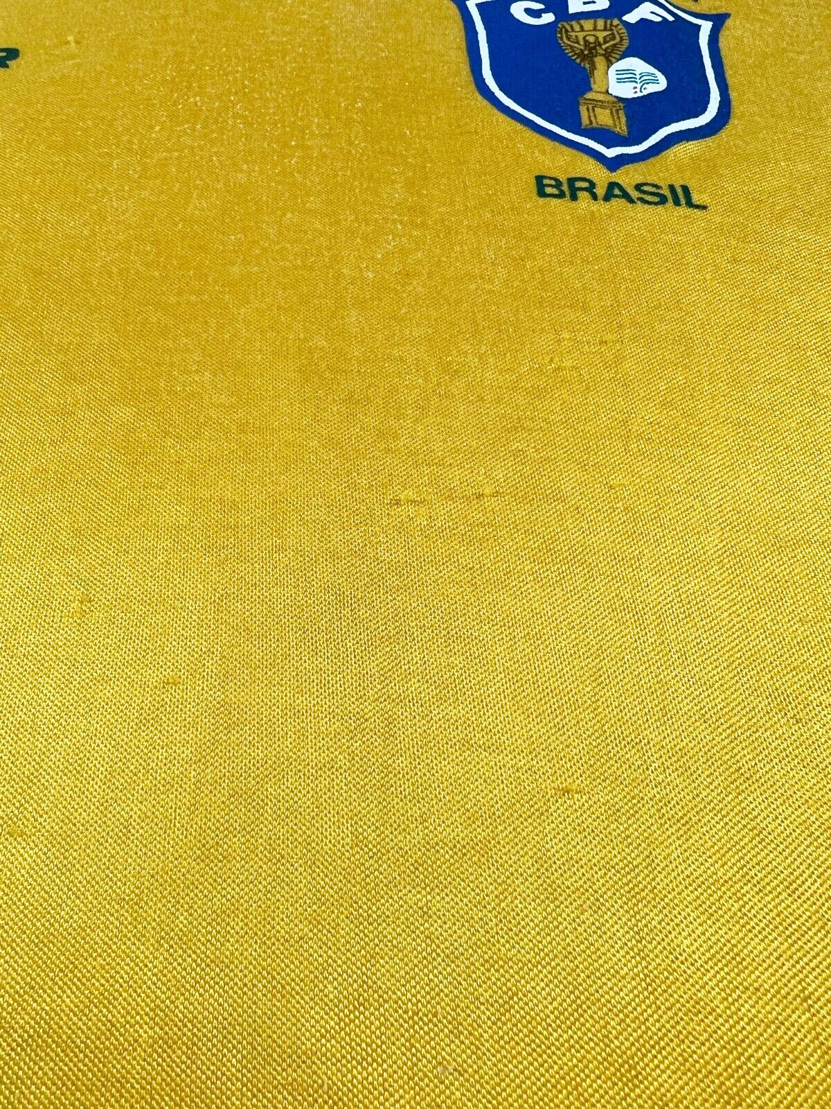 Brasilien 1986 Heim Trikot M Topper