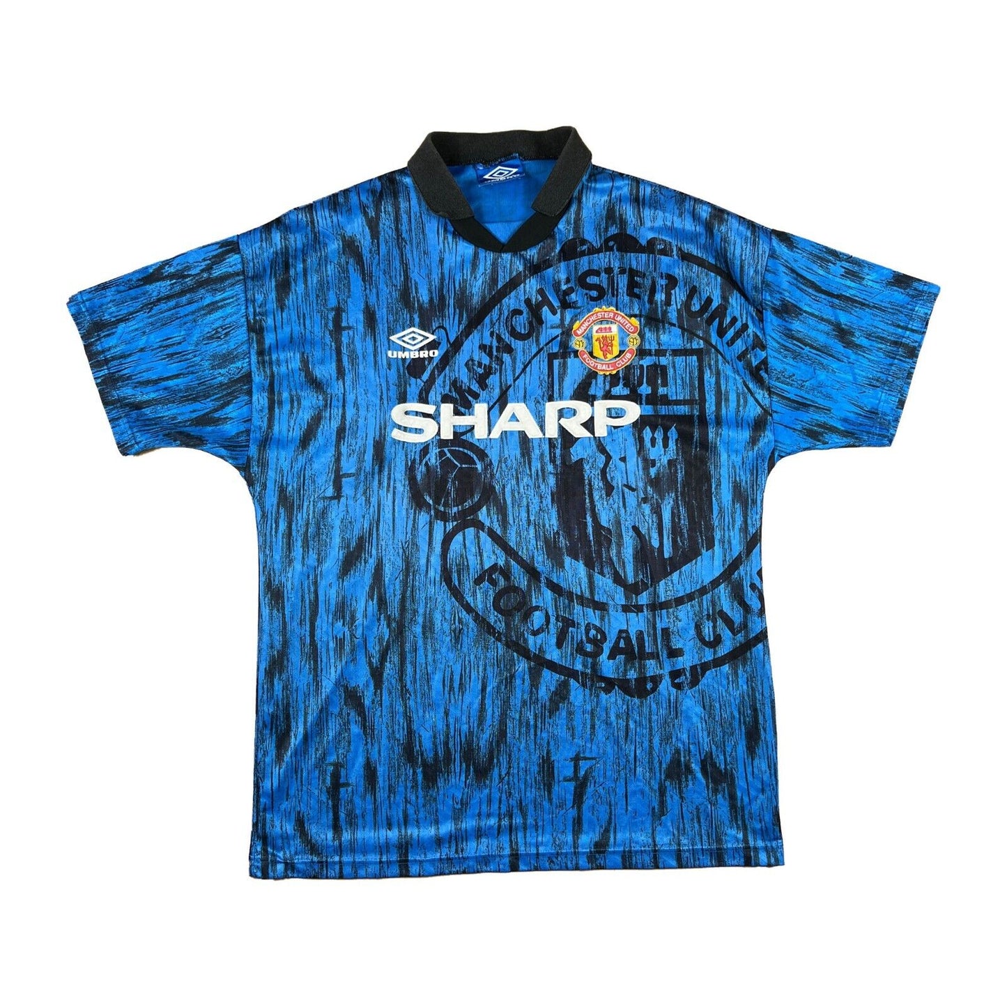Manchester United 1992-93 "Cantona" Auswärts Trikot L umbro
