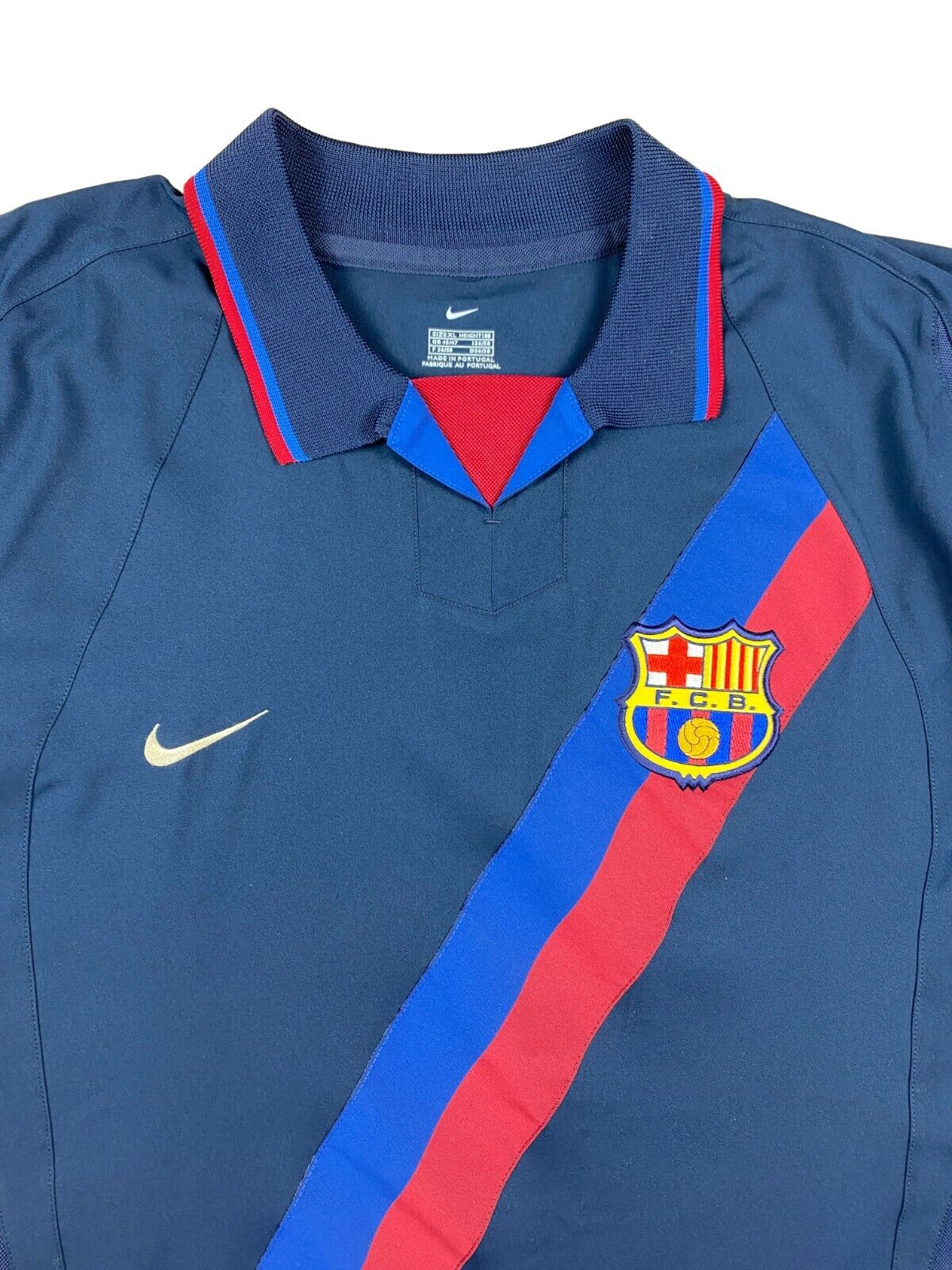 Barcelona 2002-03 "Mendieta" Auswärts Trikot XL nike