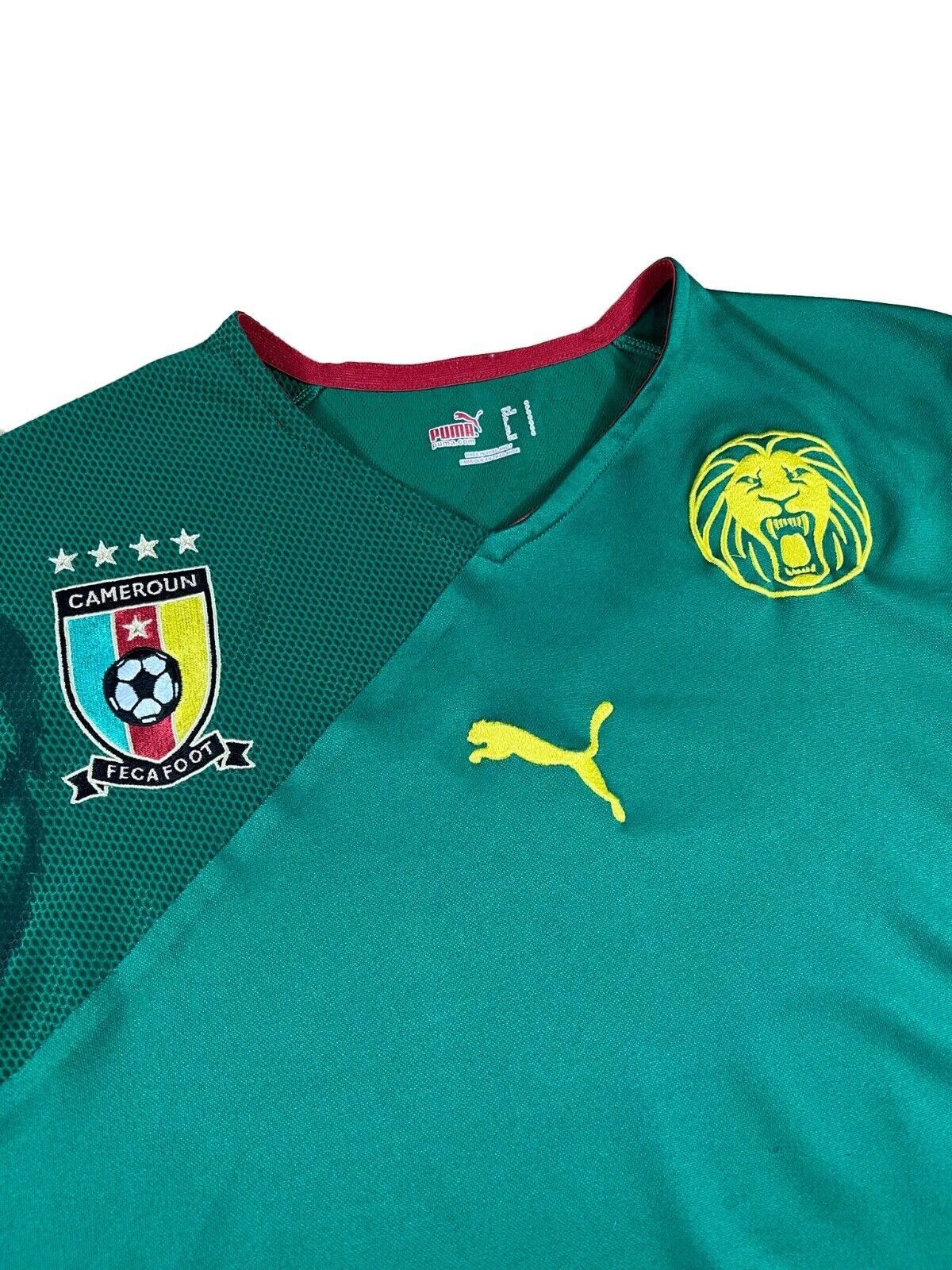 Kamerun 2010 Heim Trikot S puma