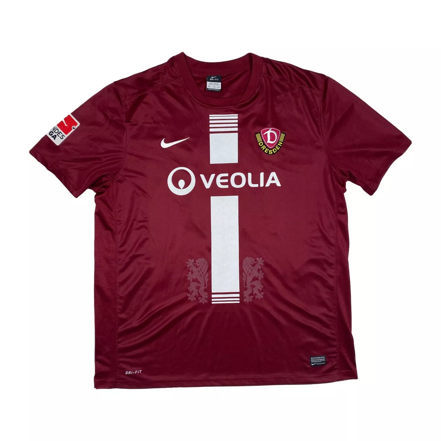 Dynamo Dresden 2012-13 "Poté" Auswärts Trikot XXL nike