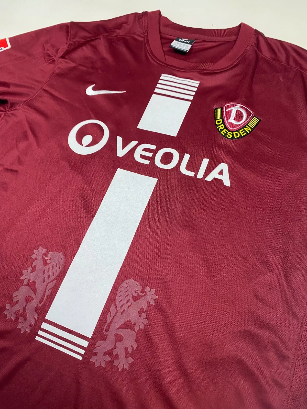 Dynamo Dresden 2012-13 "Poté" Auswärts Trikot XXL nike