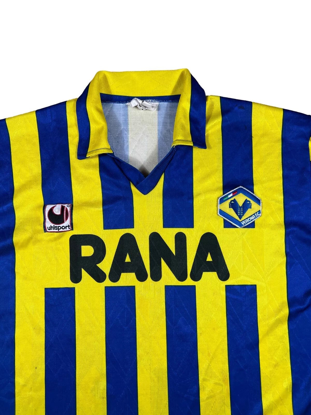Hellas Verona 1992-95 Heim Trikot L/XL uhlsport