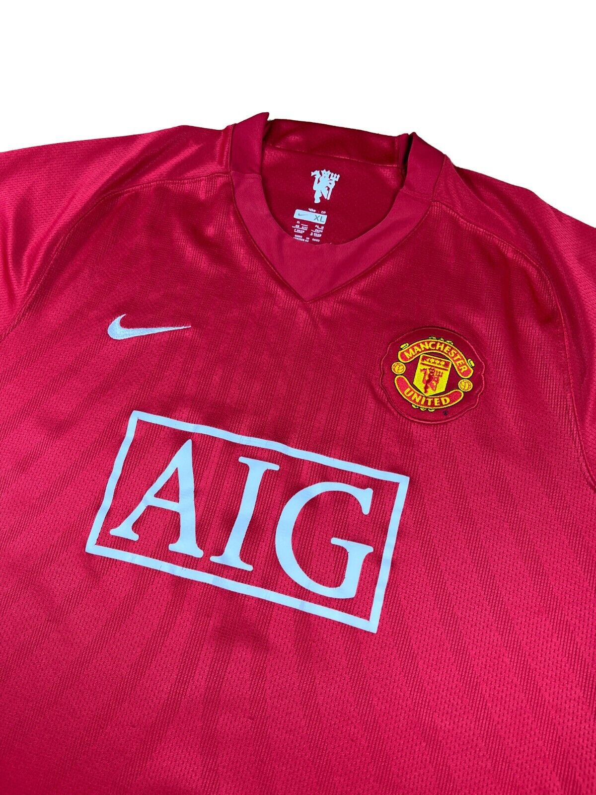 Manchester United 2007-09 Heim Trikot XL nike