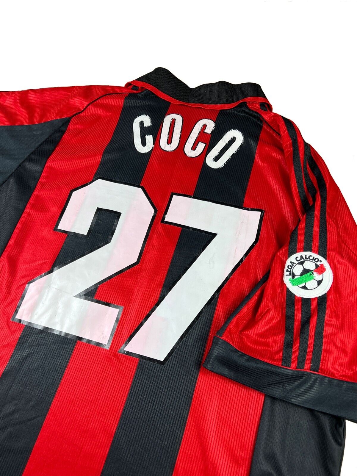 AC Mailand 1998-99 "Coco" Heim Trikot XL adidas *Spielertrikot*