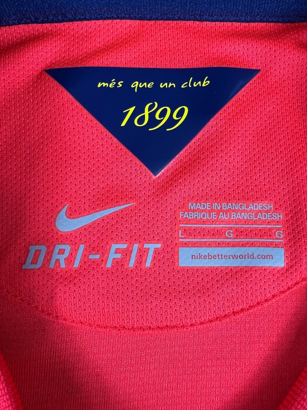 Barcelona 2014-15 Auswärts Trikot L