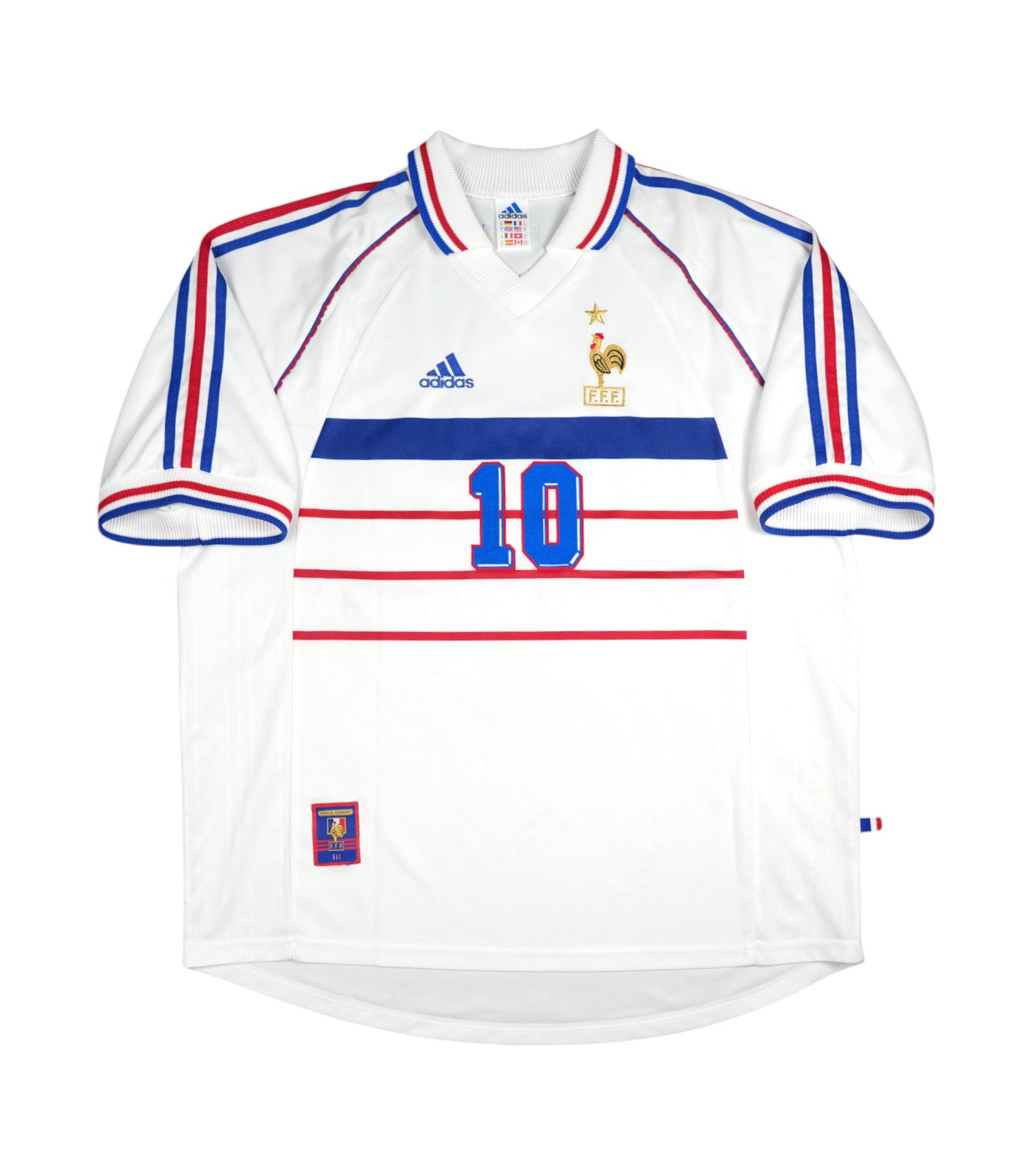 Frankreich 1998-00 "Zidane" Auswärts Trikot (XL) adidas