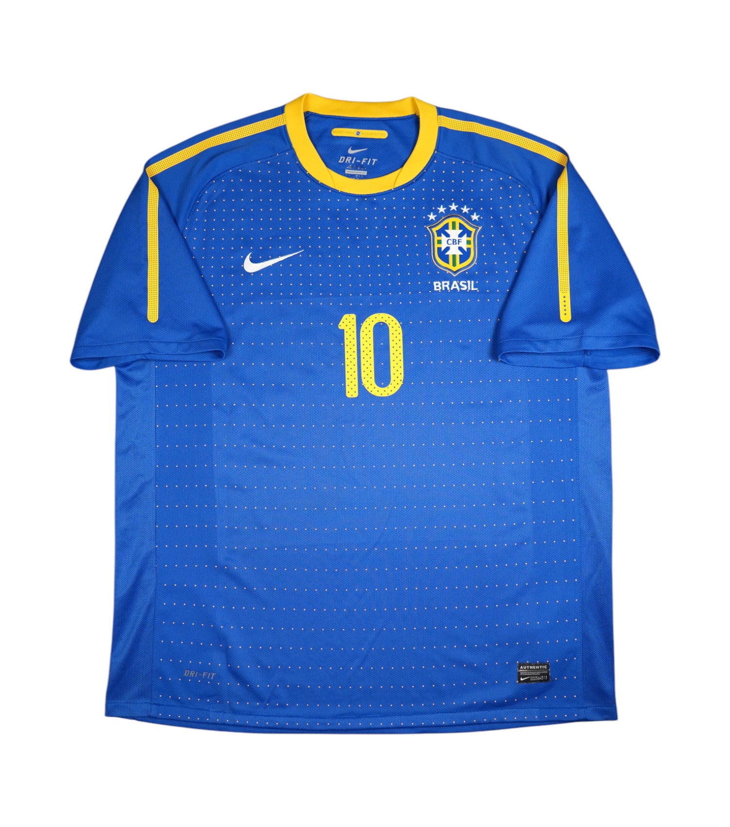 Brasilien 2010-11 "Ronaldinho" Auswärts Trikot (XL) nike