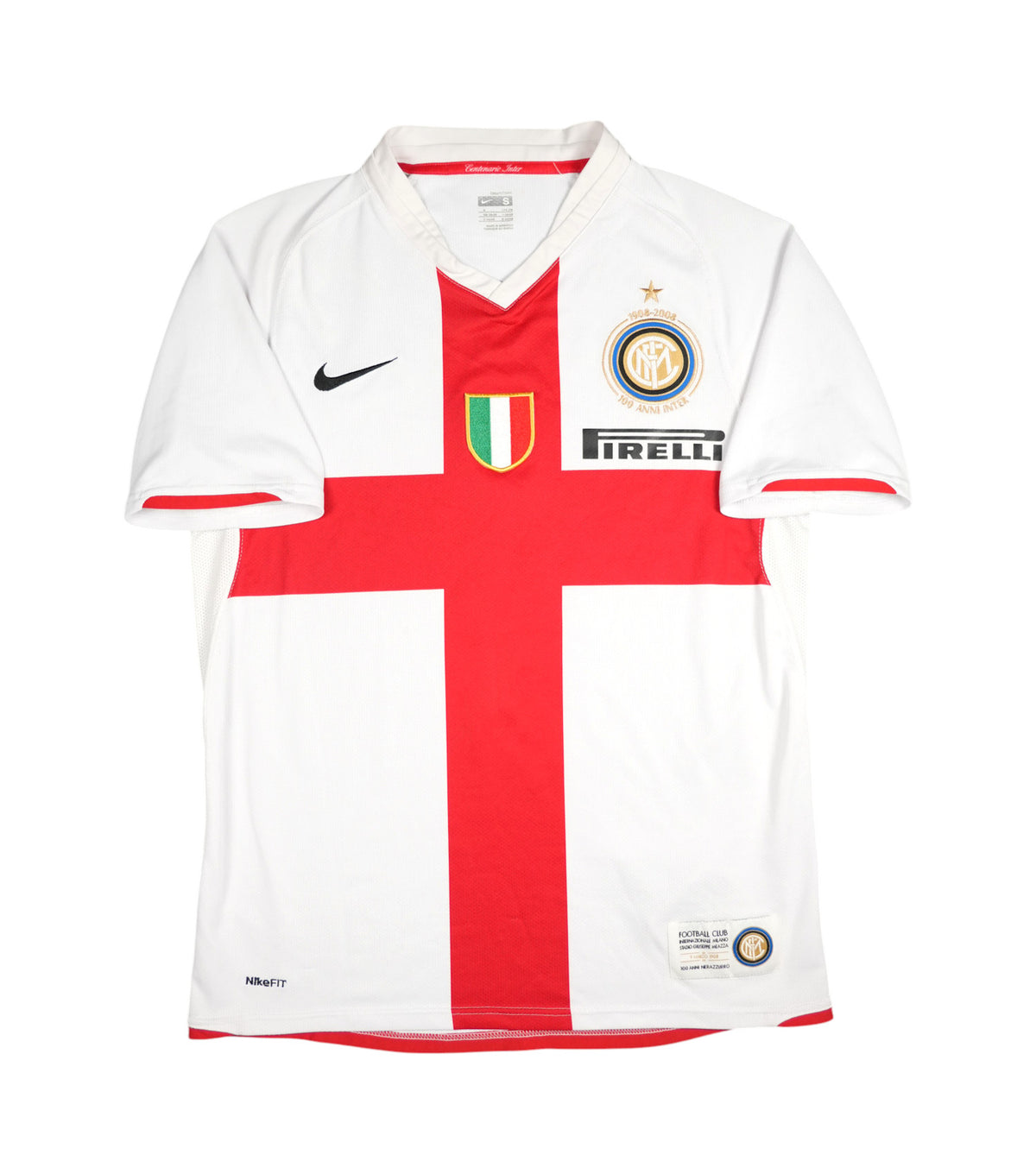Inter Mailand 2007-08 "Zanetti" Auswärts Trikot (S) nike