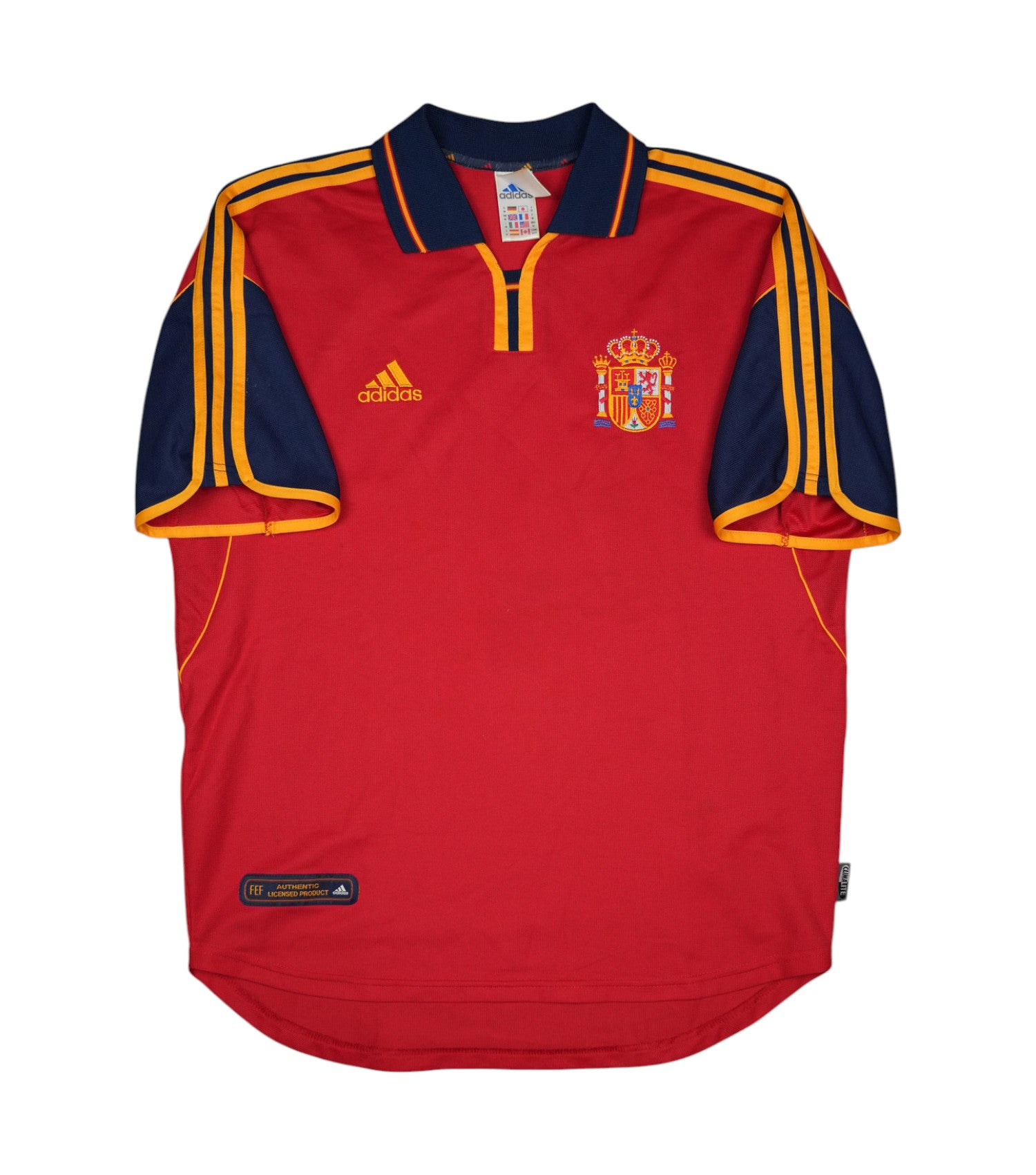Spanien 2000-02 Heim Trikot (M) adidas