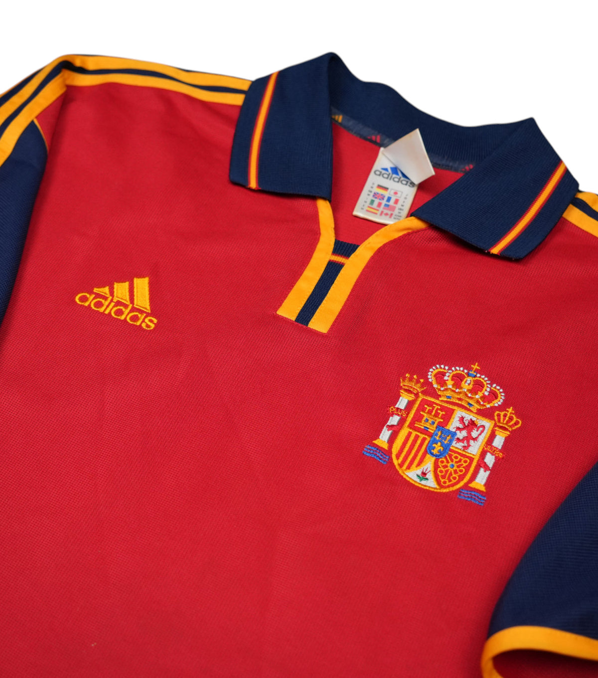 Spanien 2000-02 Heim Trikot (M) adidas