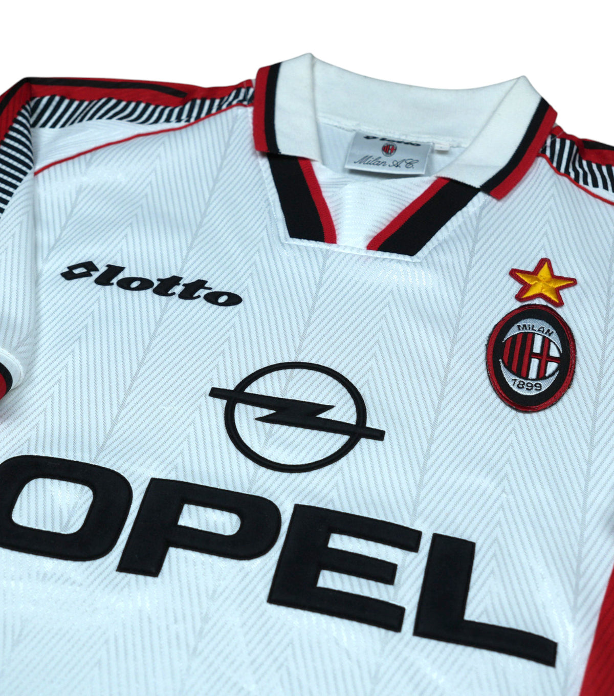AC Mailand 1997-98 Auswärts Trikot (L) lotto