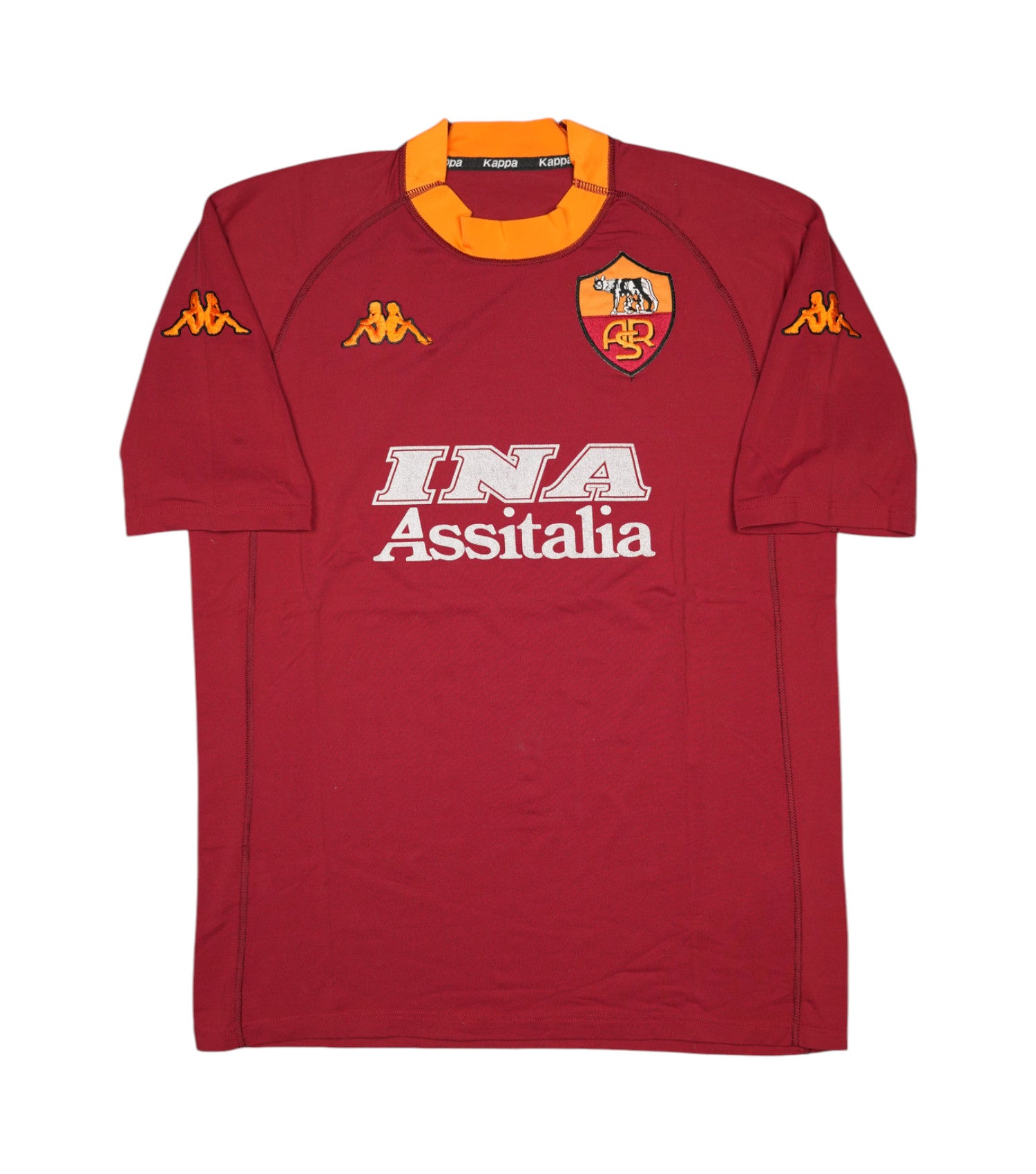 AS Rom 2000-01 Heim Trikot (XL) kappa