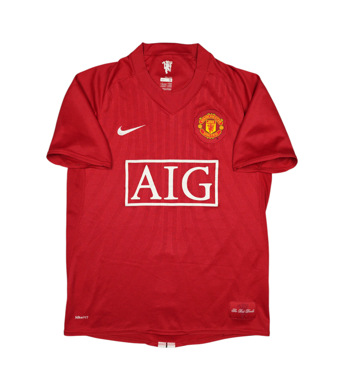 Manchester United 2007-09 Heim Trikot (S) nike