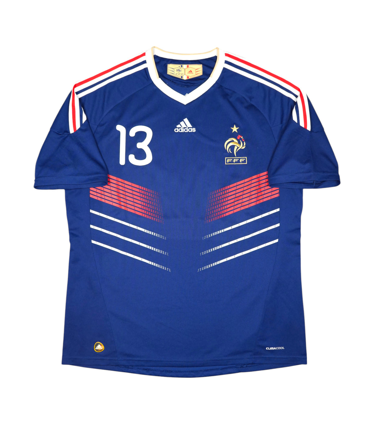 Frankreich 2010 "Evra" Heim Trikot (XL) adidas