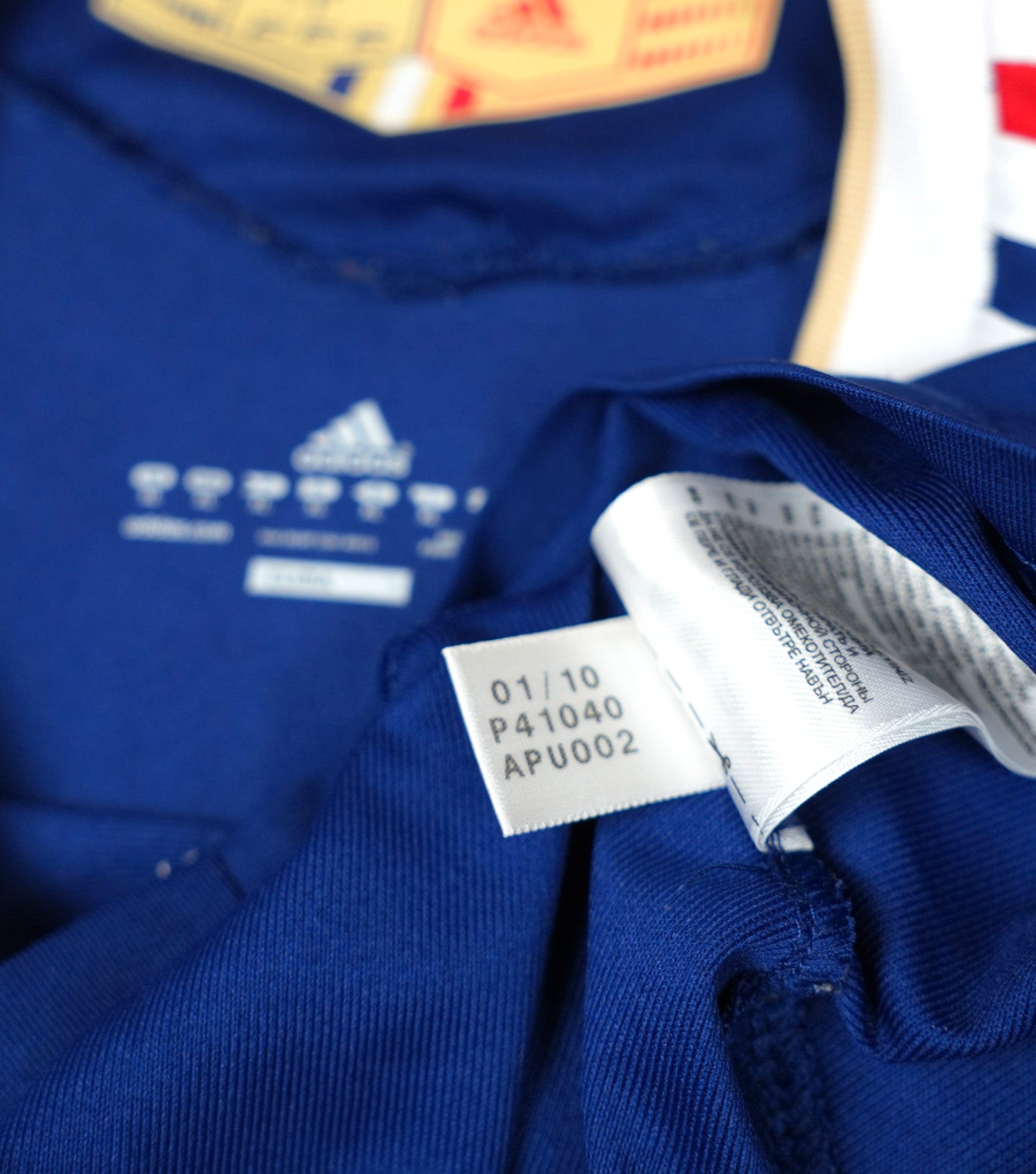 Frankreich 2010 "Evra" Heim Trikot (XL) adidas