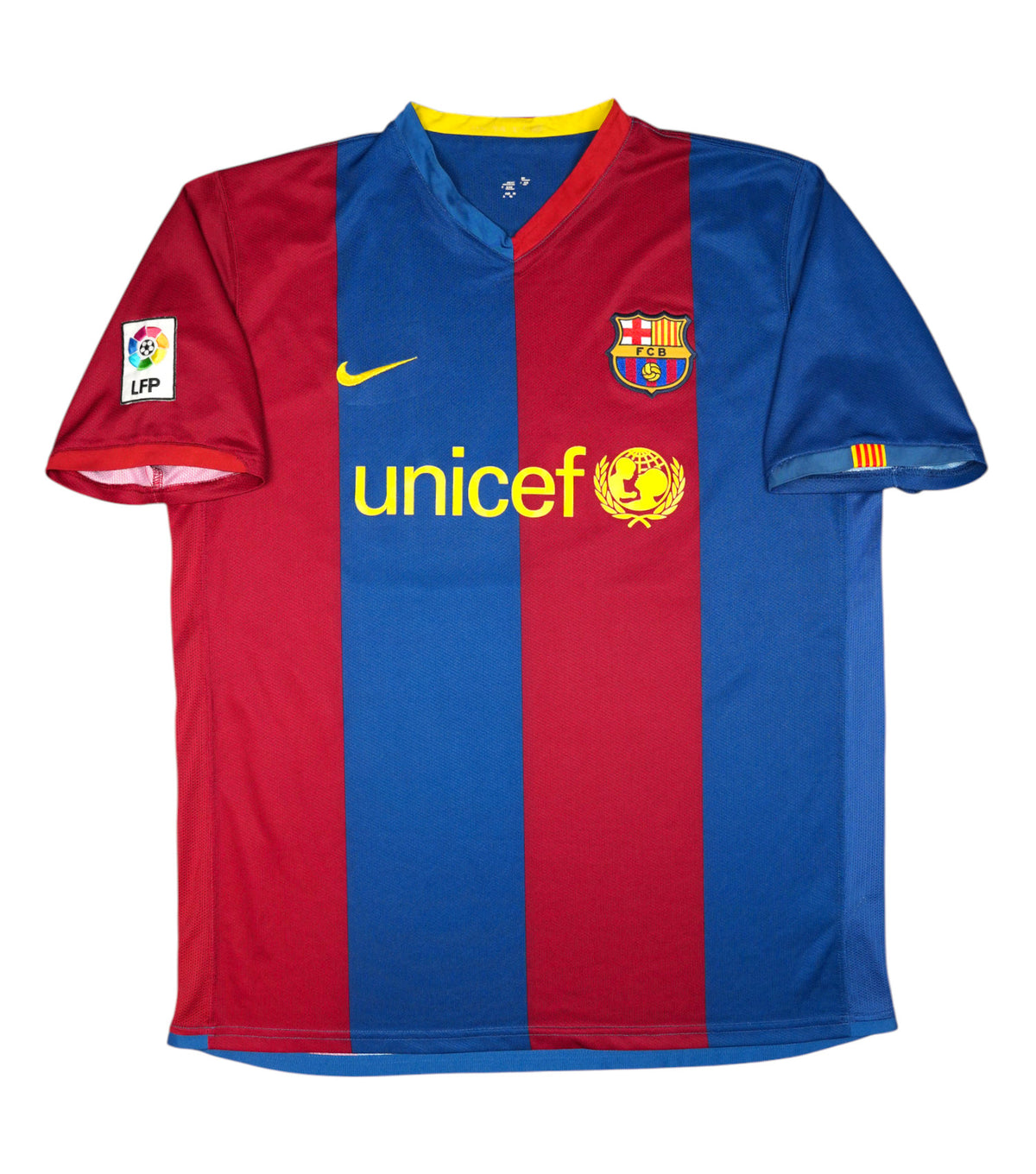 Barcelona 2006-07 "A. Iniesta" Heim Trikot (XL) nike