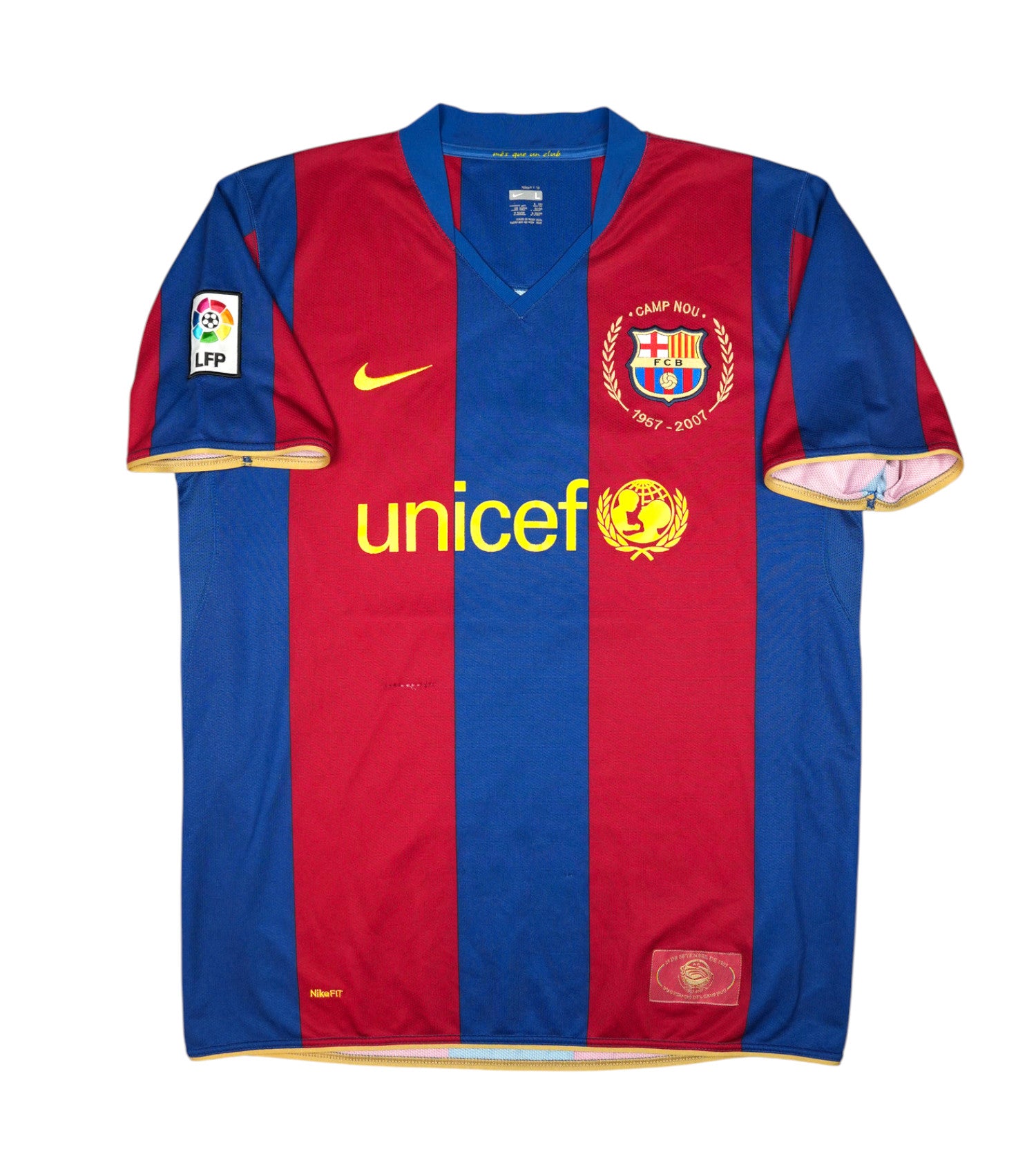 Barcelona 2007-08 "Messi" Heim Trikot (L) nike