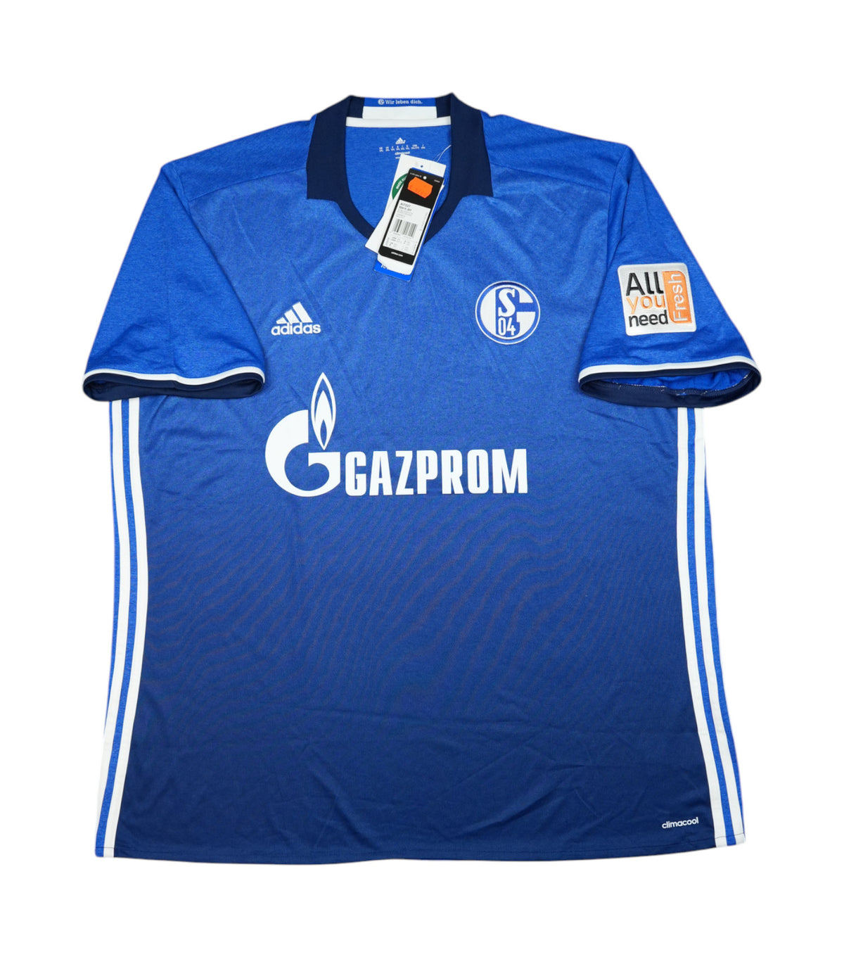 Schalke 04 2016-18 Torwart Trikot (XXL) adidas *BNWT*