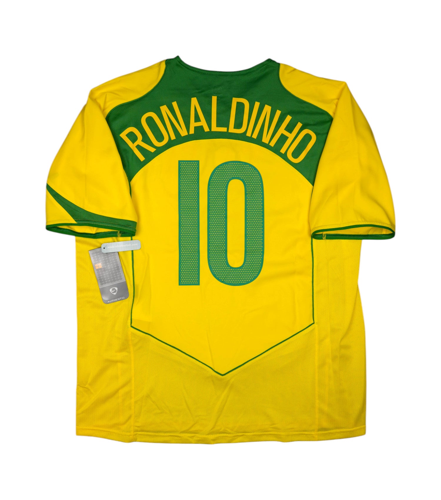 Brasilien 2004-06 "Ronaldinho" Heim Trikot (XL) nike