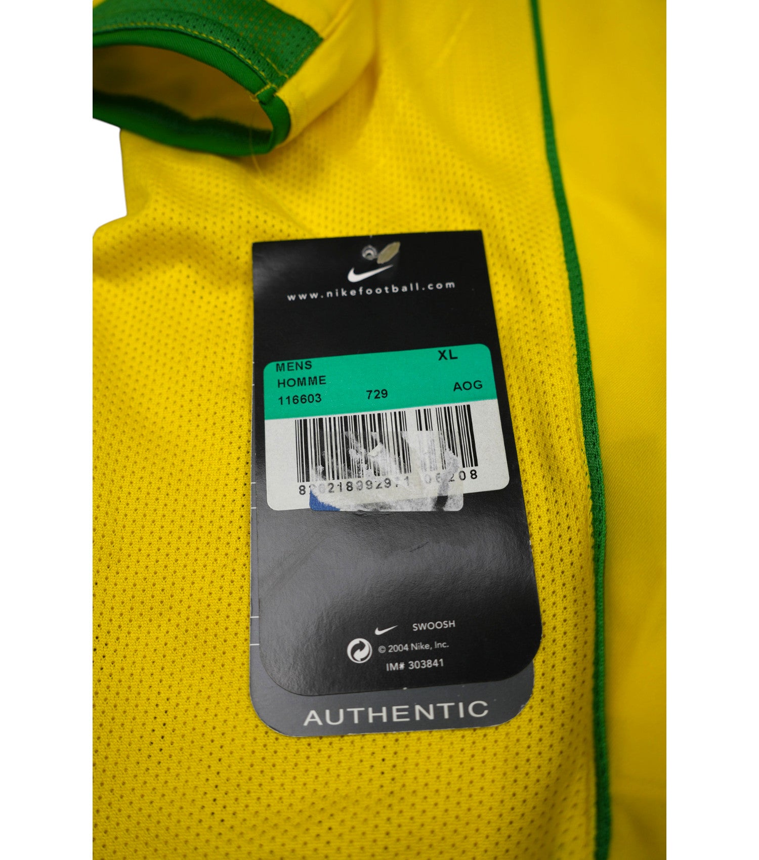 Brasilien 2004-06 "Ronaldinho" Heim Trikot (XL) nike
