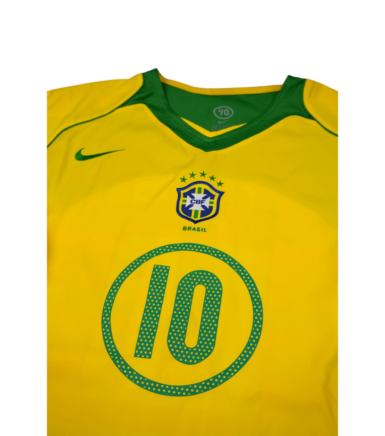 Brasilien 2004-06 "Ronaldinho" Heim Trikot (XL) nike