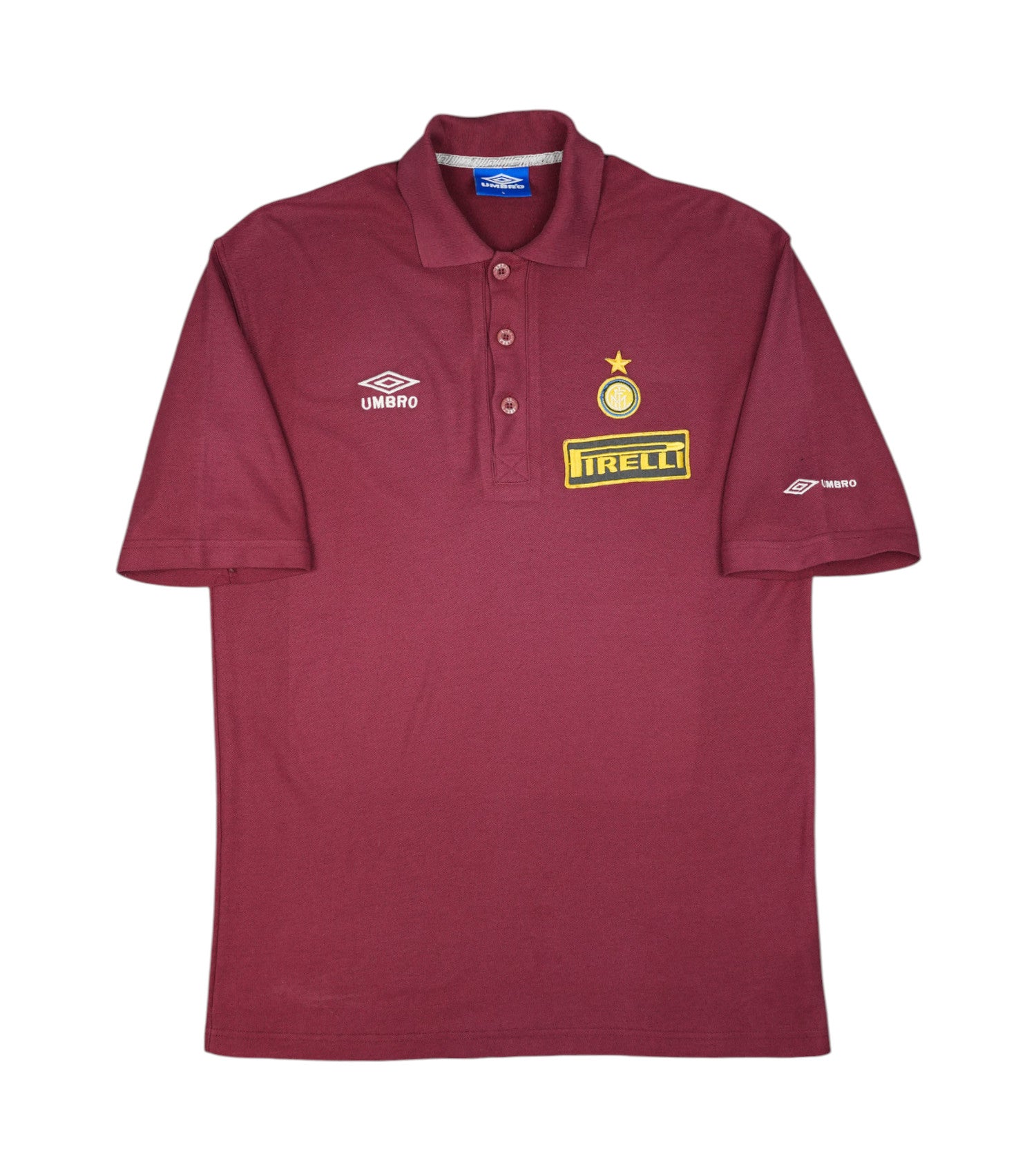Inter Mailand 1995-96 Polo Shirt (L) umbro