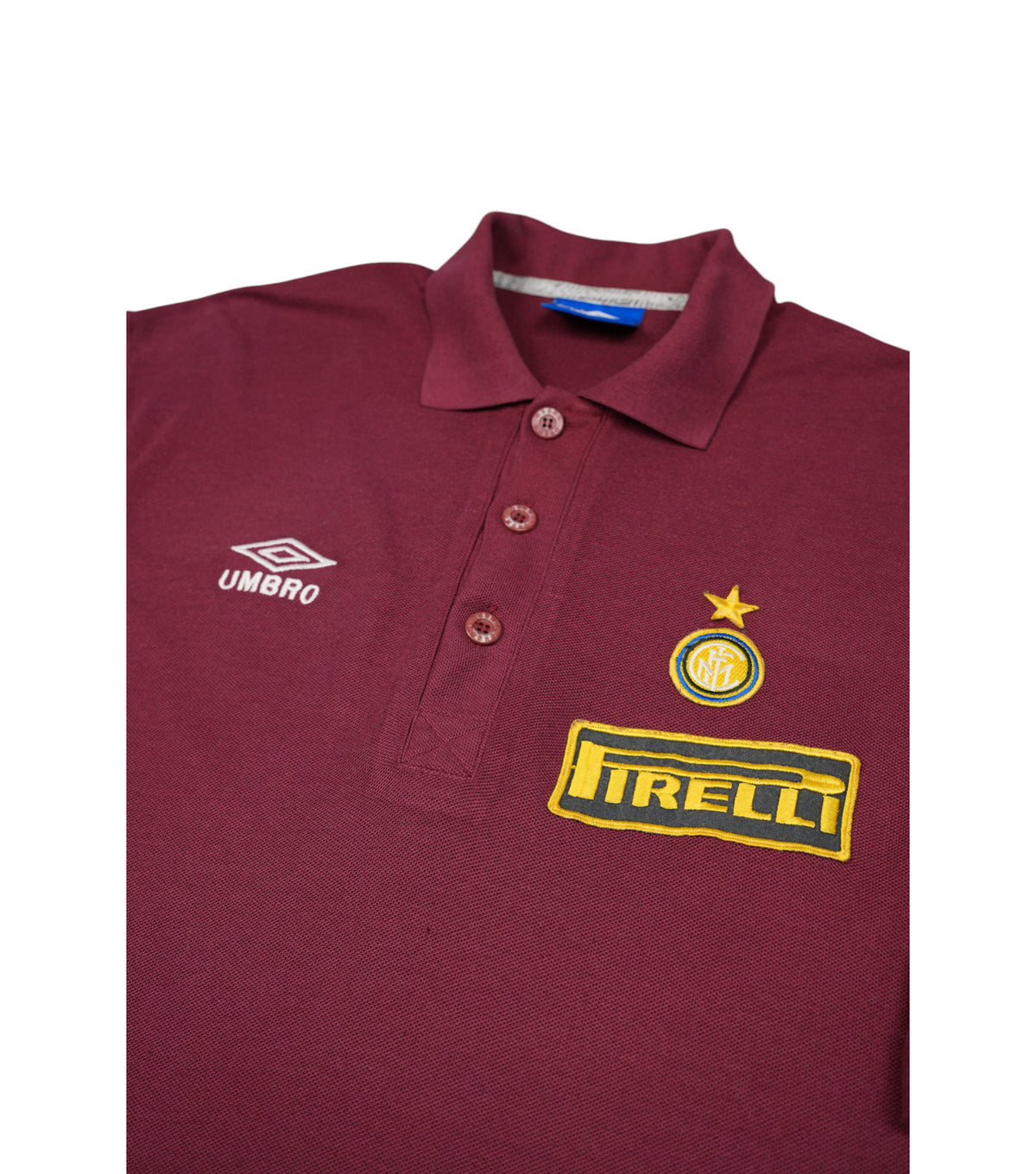Inter Mailand 1995-96 Polo Shirt (L) umbro