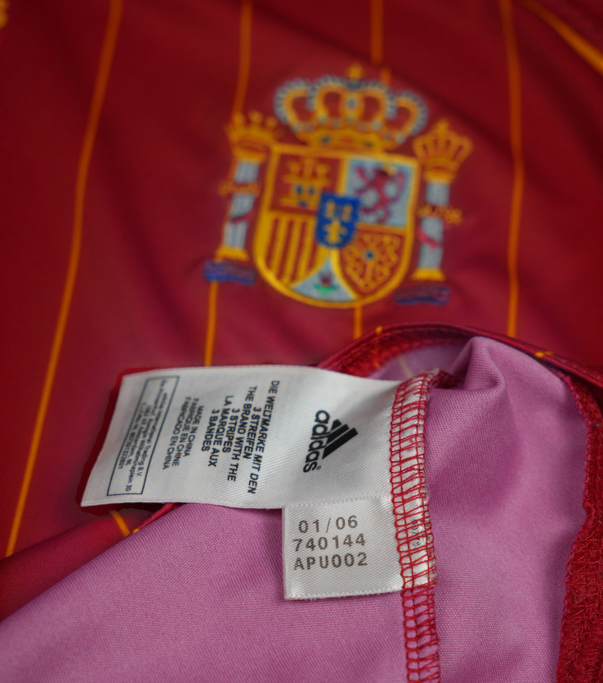 Spanien 2006-08 "Reyes" Heim Trikot (XL) adidas