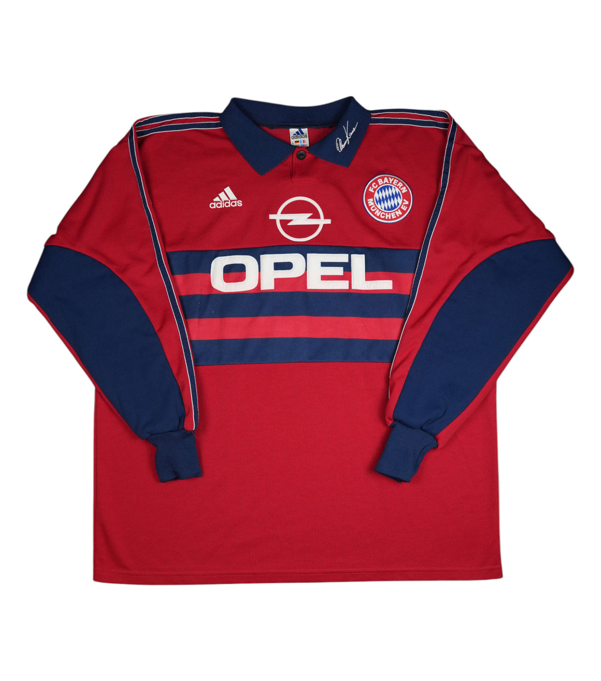 Bayern München 1998-99 "Kahn" Torwart Trikot (XL) adidas