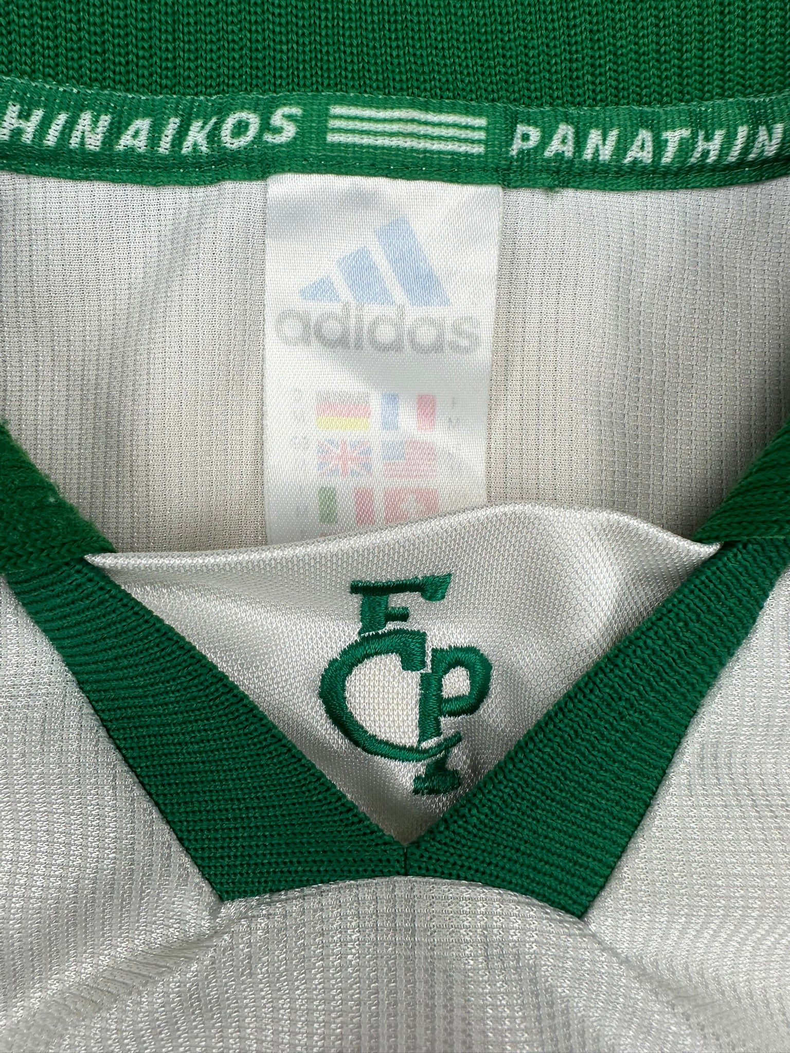 Panathinaikos 1999-00 Auswärts Trikot M adidas