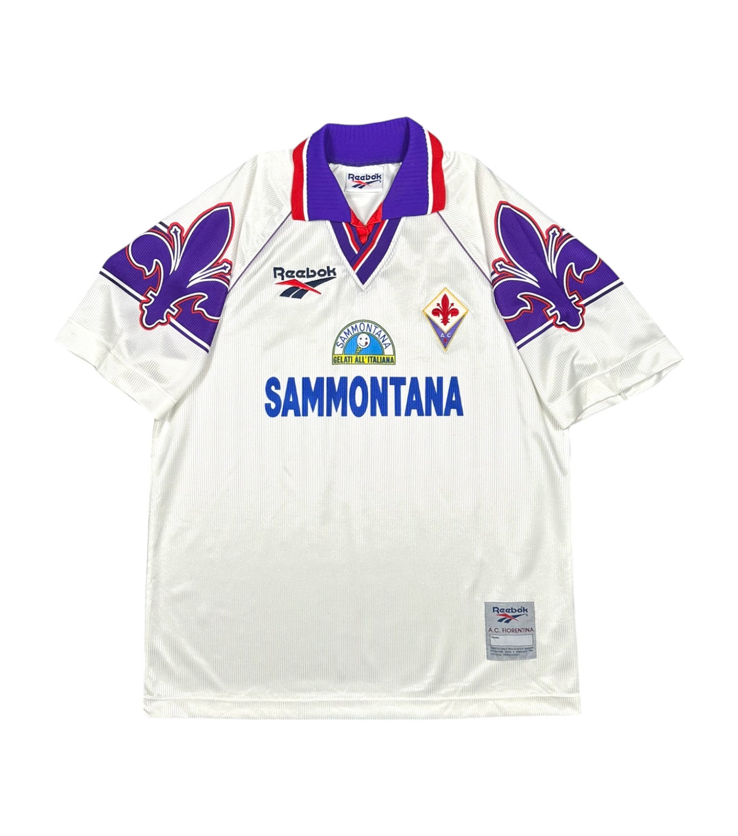 AC Florenz 1996-97 Auswärts Trikot L Reebok