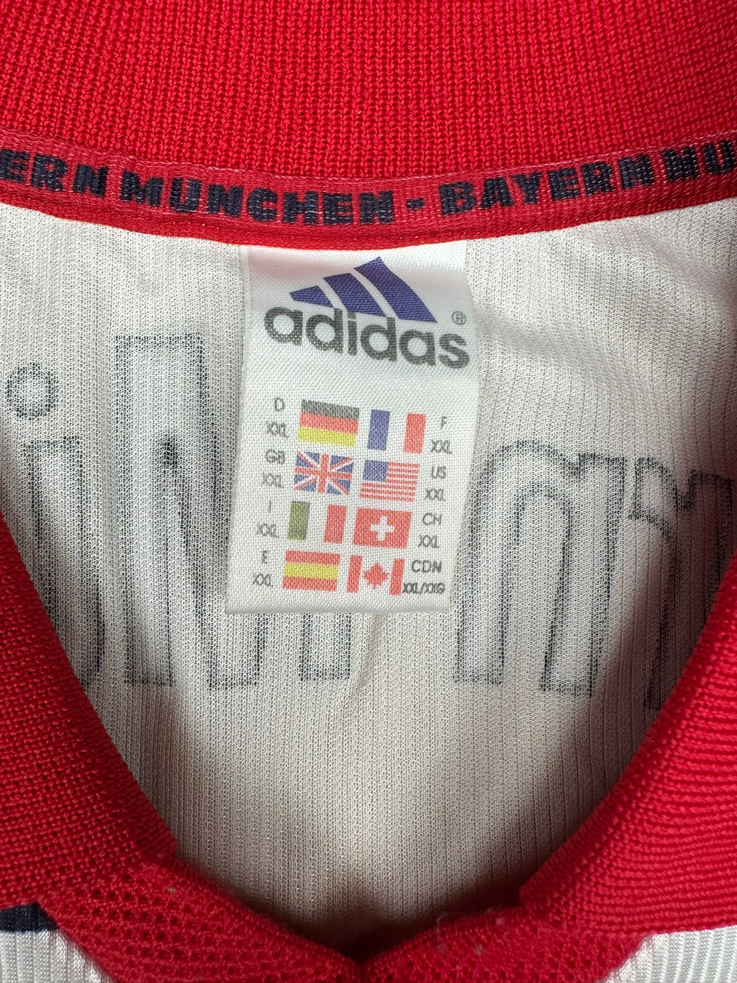 Bayern München 1998-00 "Salihamidzic" Auswärts Trikot XXL adidas