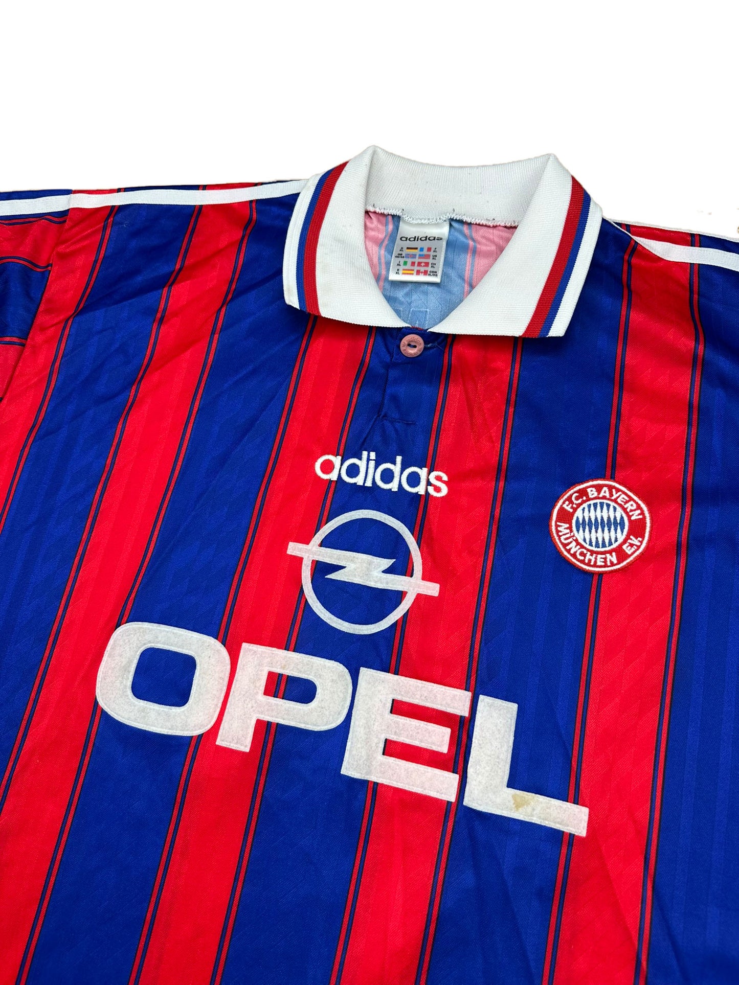 Bayern München 1995-97 Heim Trikot XL adidas
