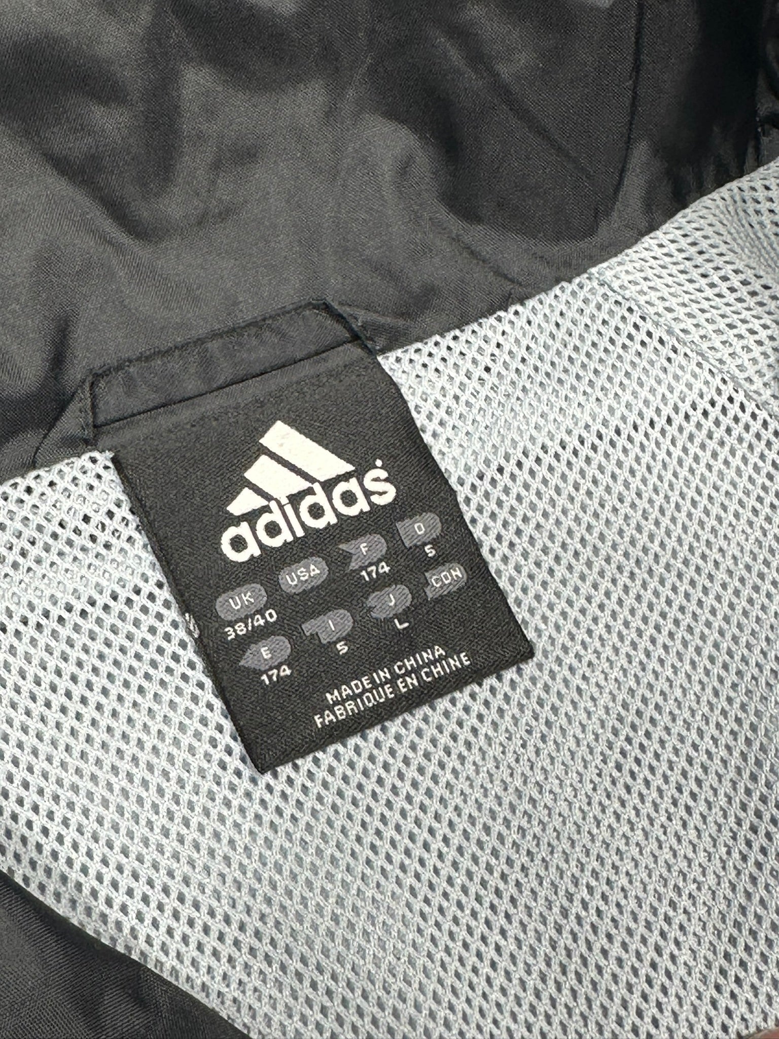 Real Madrid 2004-05 Regenjacke XL adidas