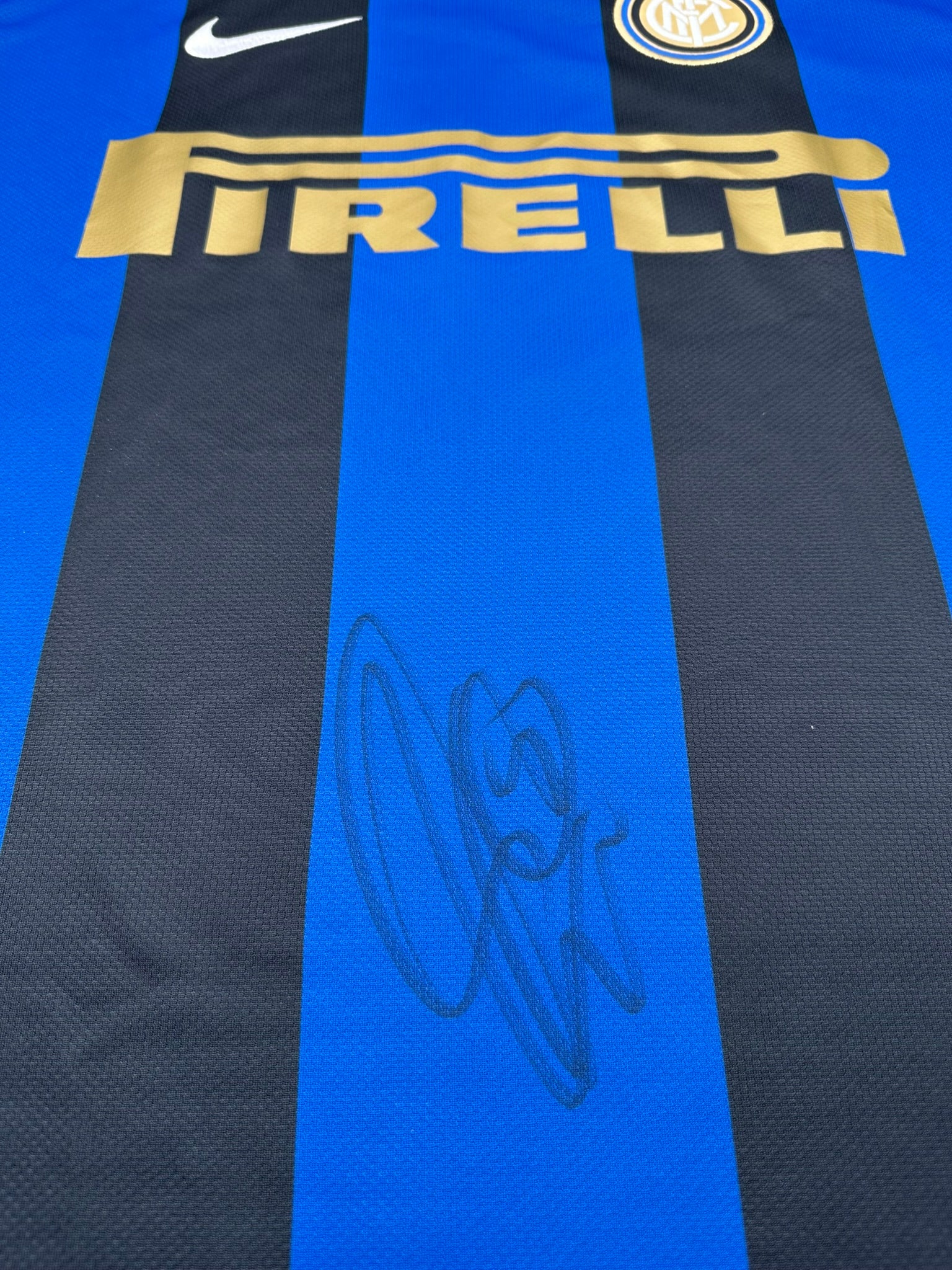 Inter 2008-09 "Ibrahimovic" Heim Trikot XL nike *signiert*