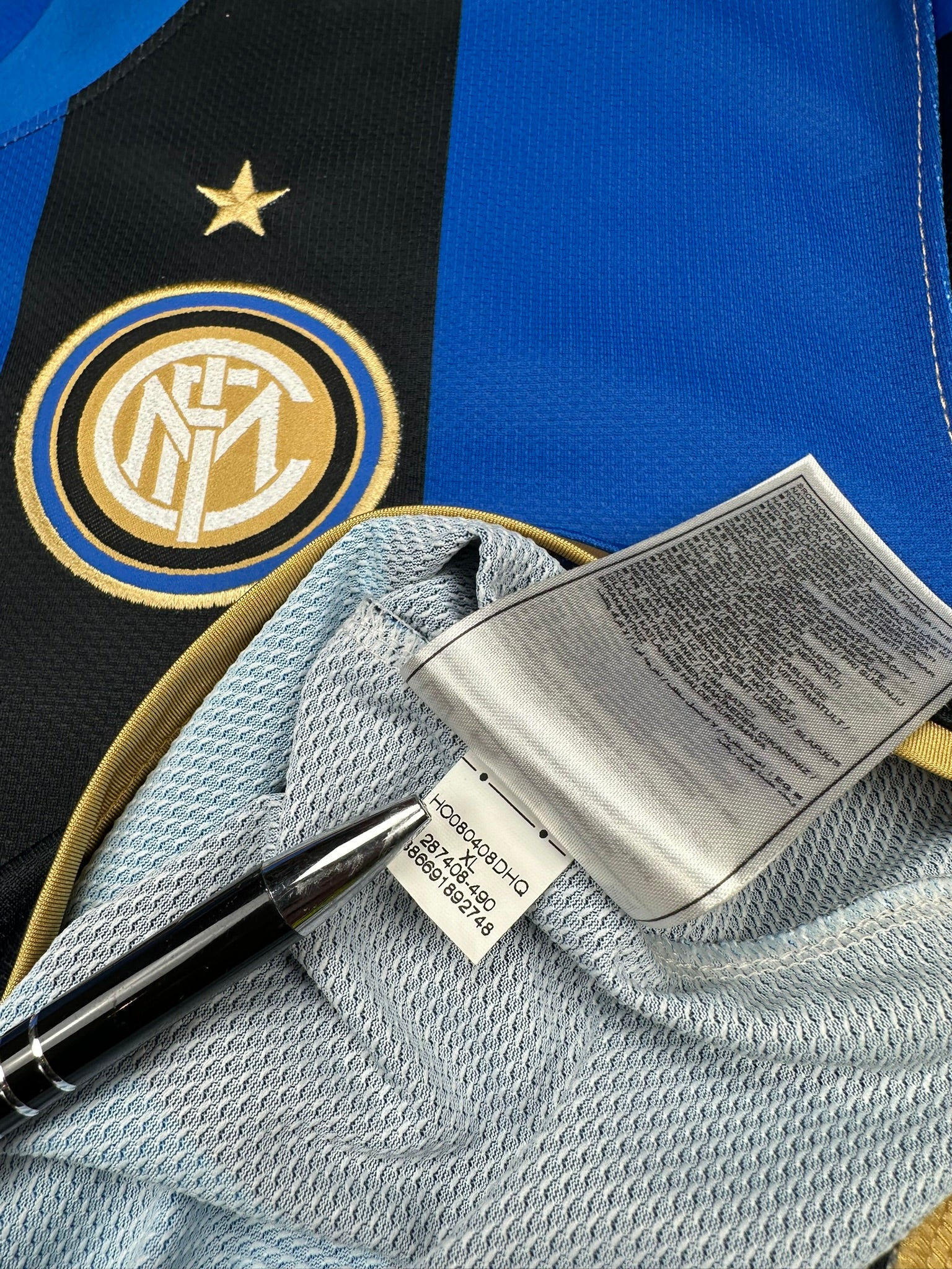 Inter 2008-09 "Ibrahimovic" Heim Trikot XL nike *signiert*
