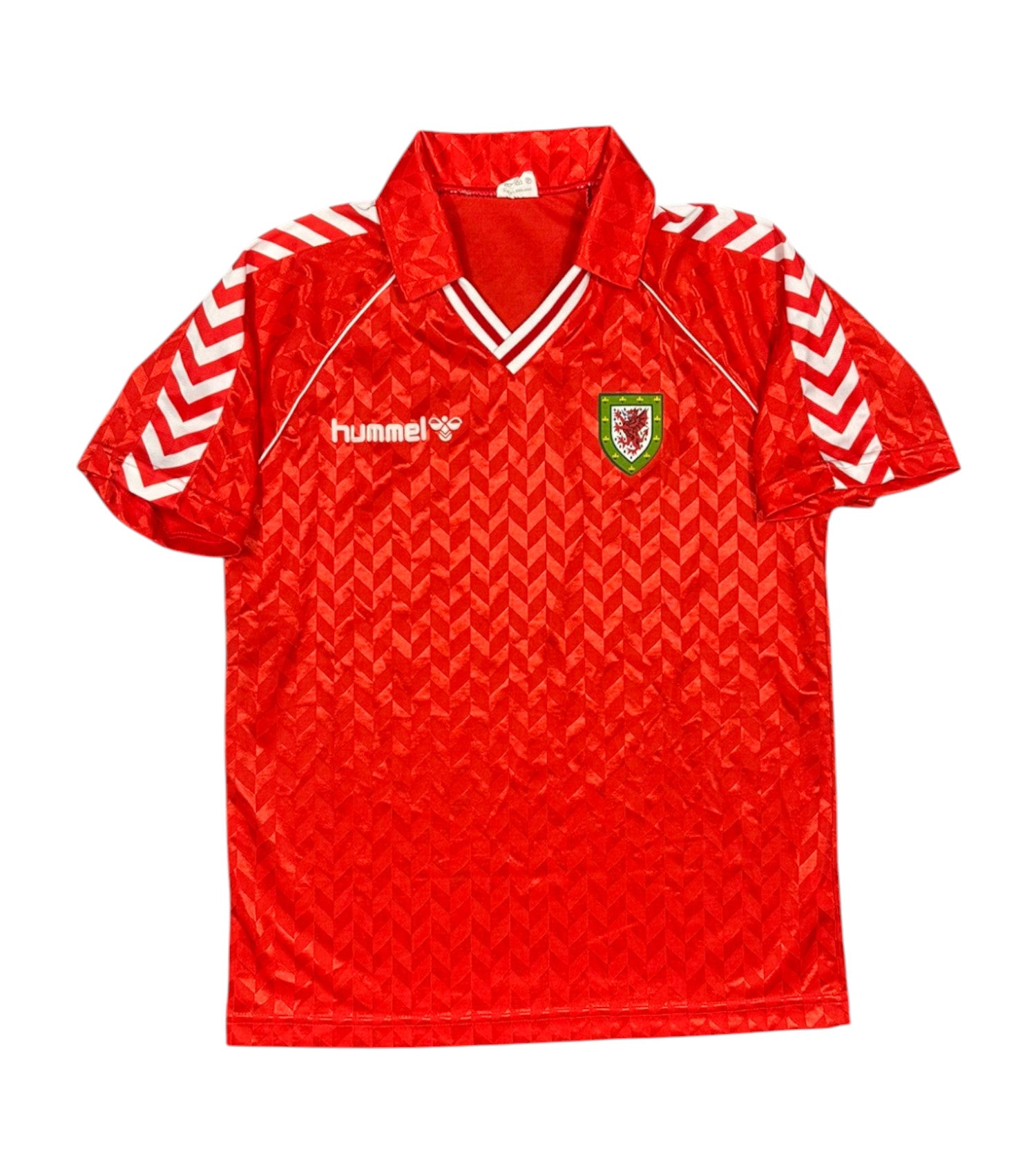 Wales 1988-90 Heim Trikot M hummel